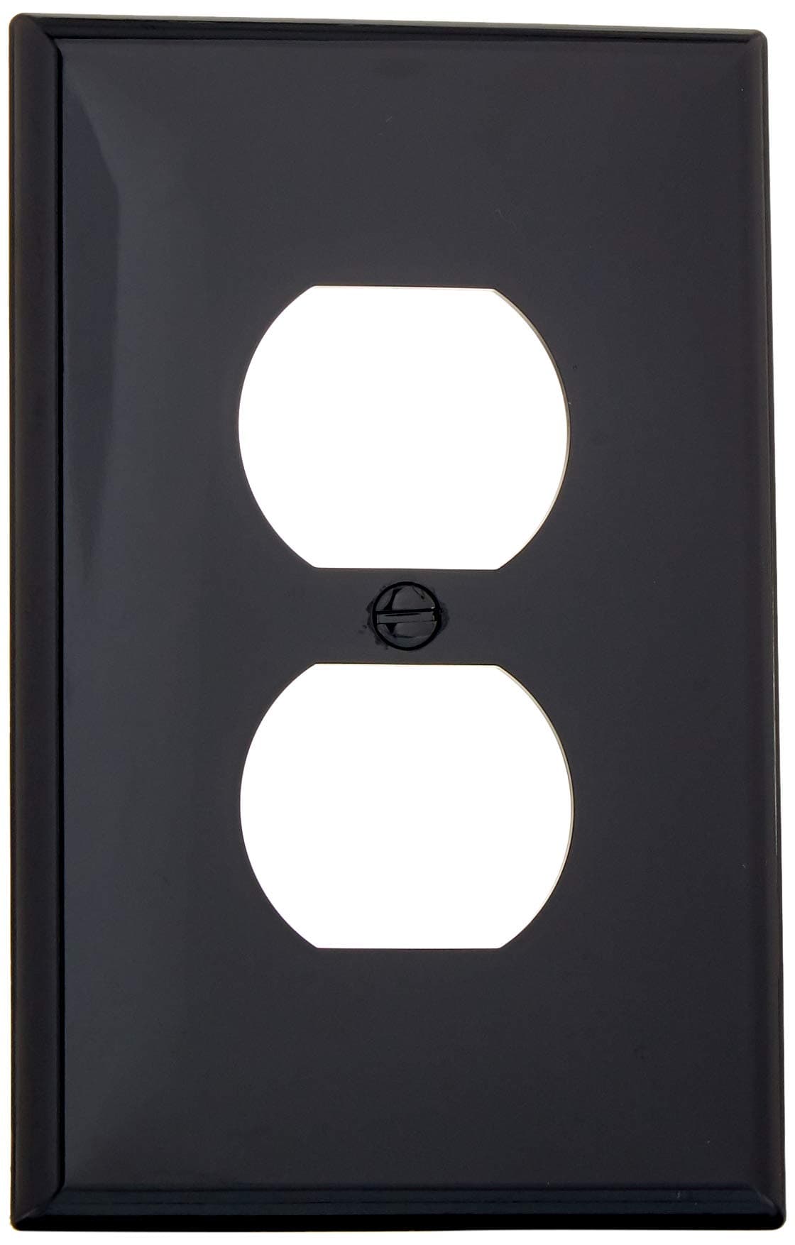 Leviton 1-Gang, 1-Duplex, Midway Nylon Wallplate, PJ8-T, Light Almond