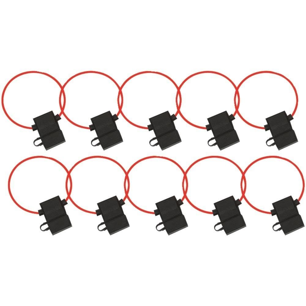 MECMAXIFH10 - Install Bay MAXIFH-10 Maxi 8-Gauge Fuse Holders with Cover (10 pk)