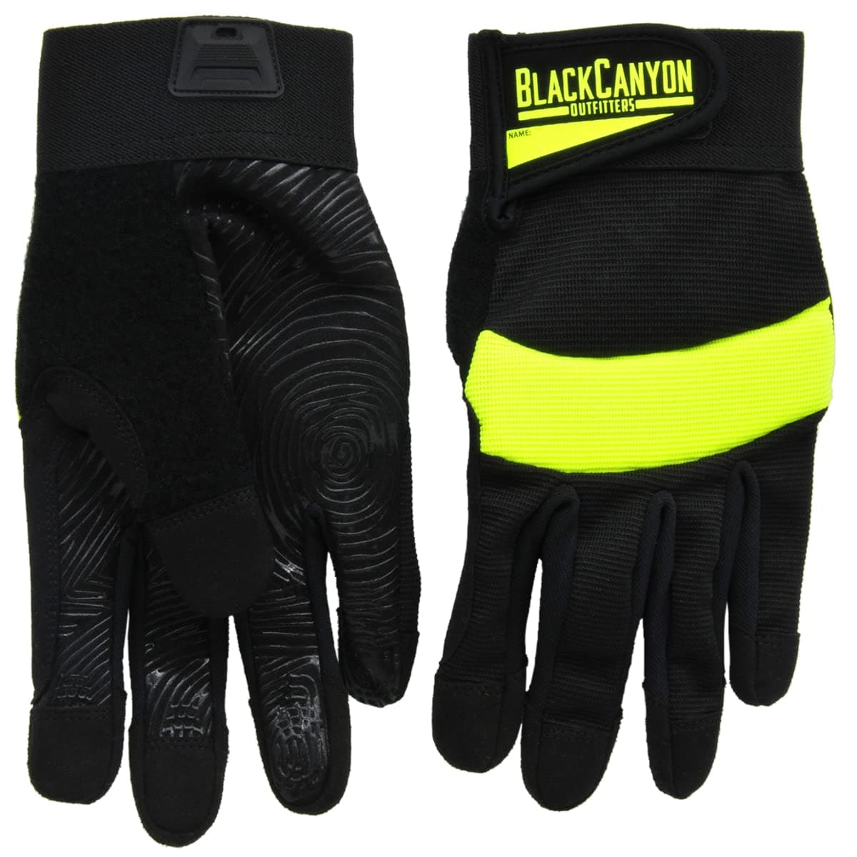 BlackCanyon Outfitters BHG621L High Dexterity Gloves with Silicon Palm - Large