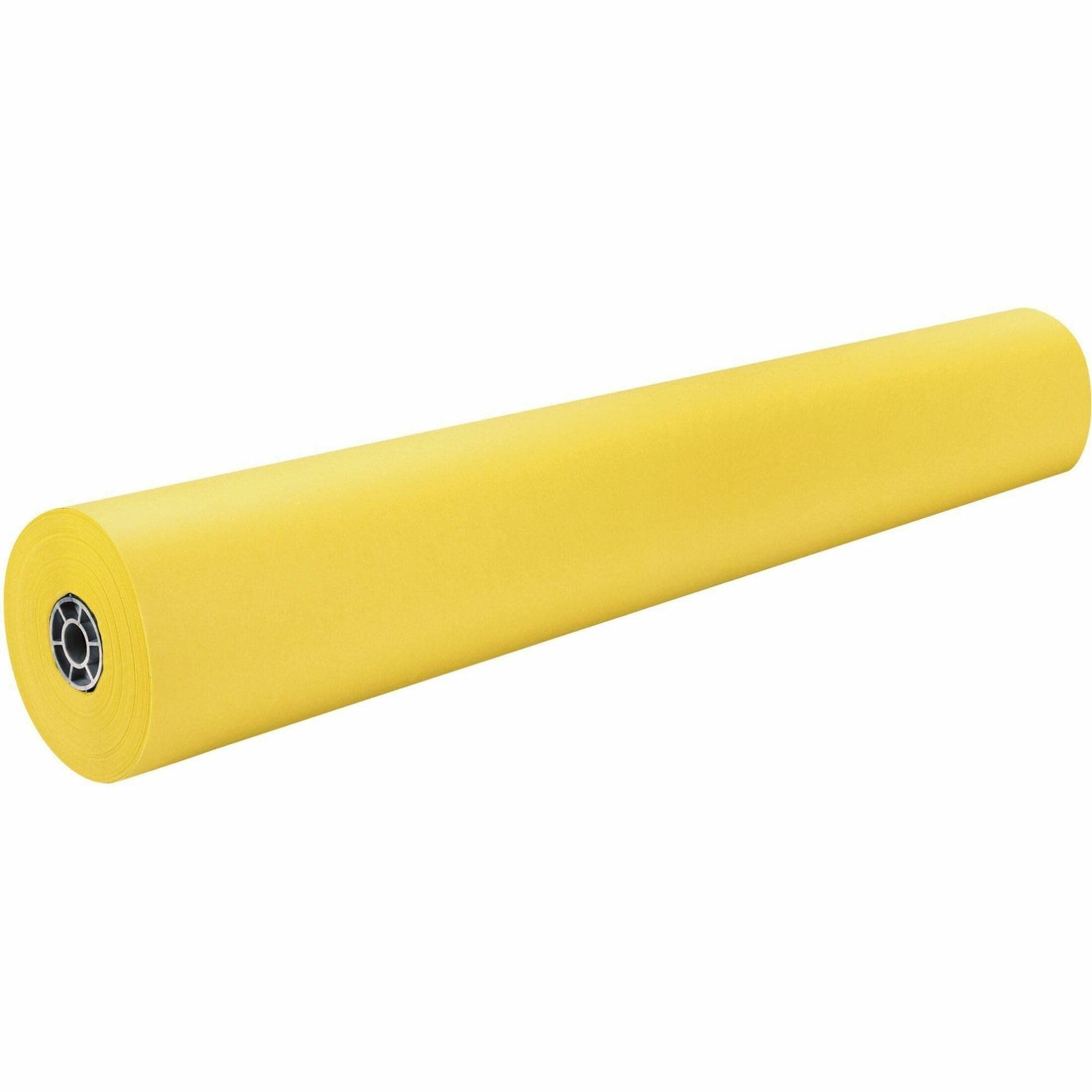 Pacon 63080 Rainbow Lightweight Duo-Finish Kraft Paper, 36-Inchx1000-Feet Roll, Canary