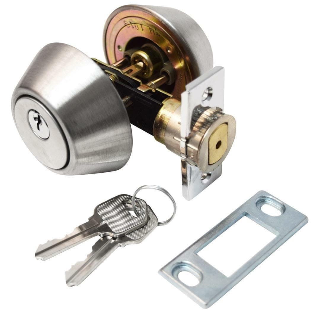 Valterra L32CS3208 5/8" Throw Double Cylinder Deadbolt (Viewpack)