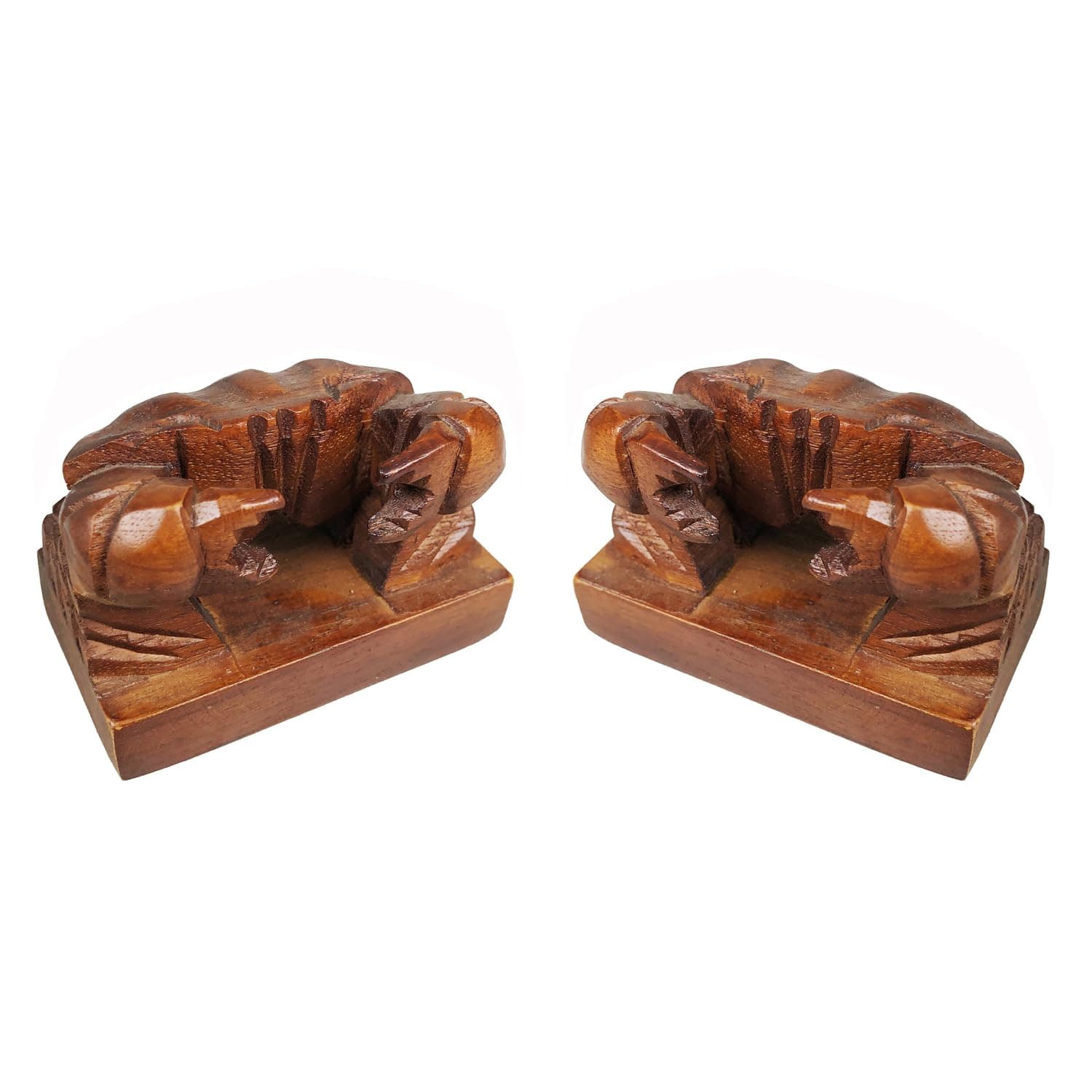 D-Art Collection Crab Mini Statue Set 2 pcs Handmade Figurine