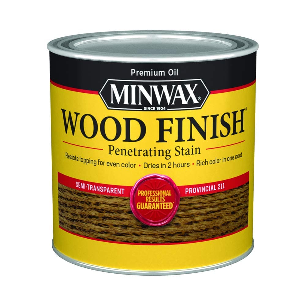 Minwax 221104444 Wood Finish, Provincial Stain, Half Pint