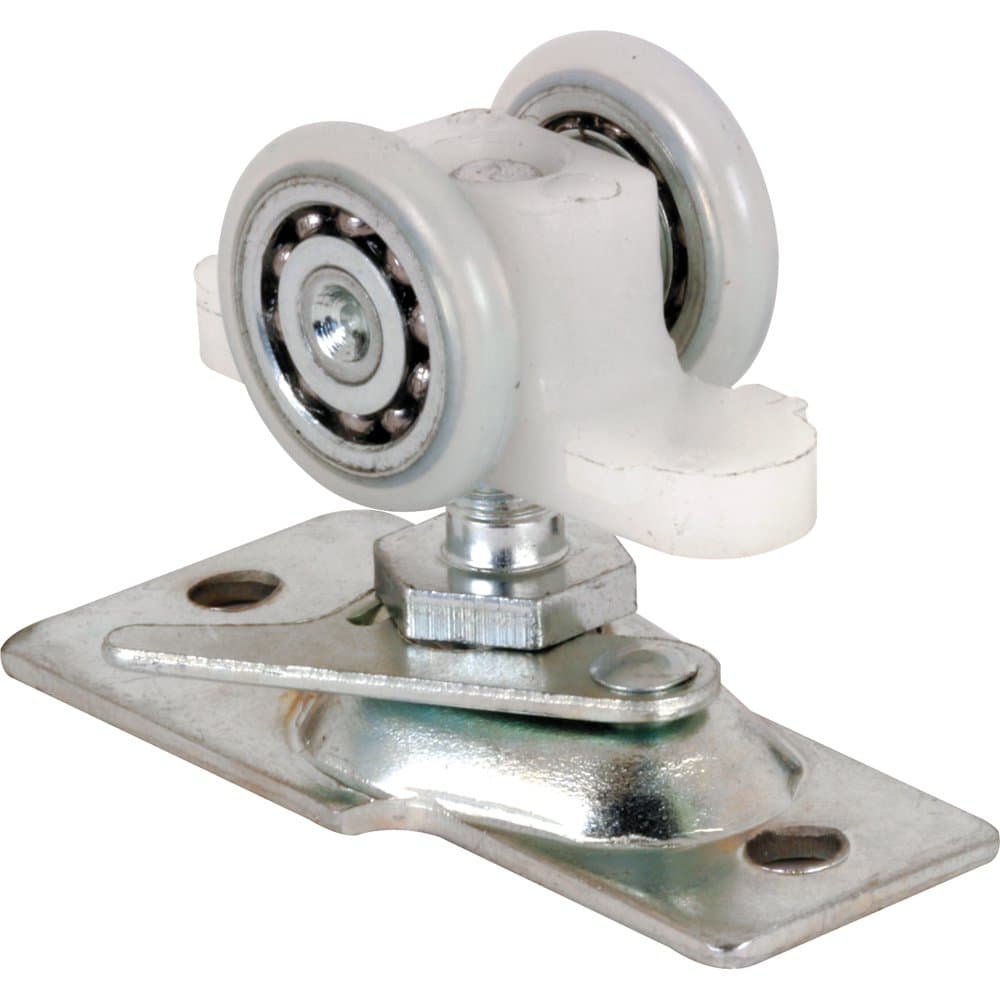 Prime-Line Products N 7065 Pocket Door Roller with Base Plate and 2 Wheel Ball Bearing