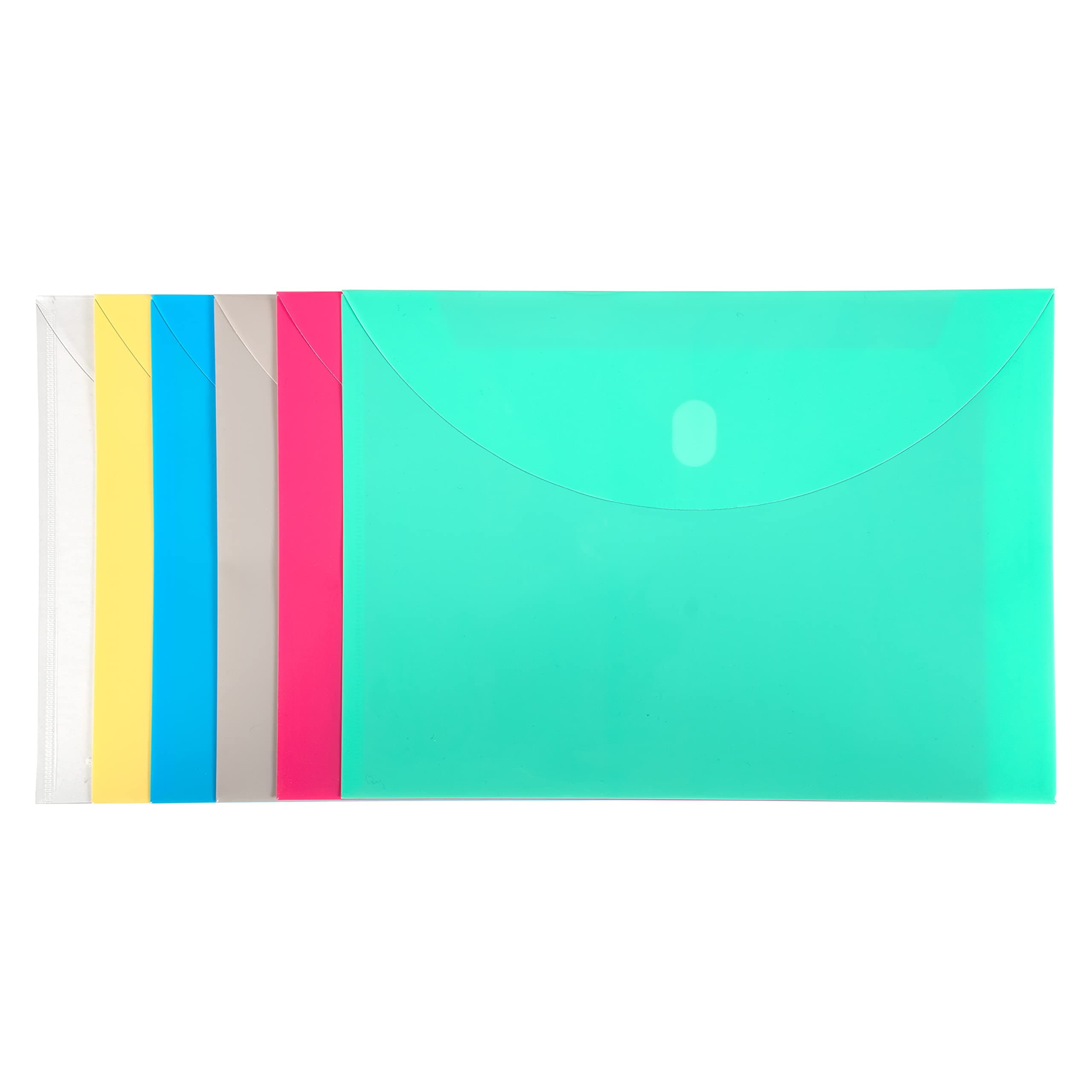 C-Line Extra-Large Reusable Envelope with Velcro Closure, Side Load, Letter Size, 1 Envelope, Color May Vary (58000)