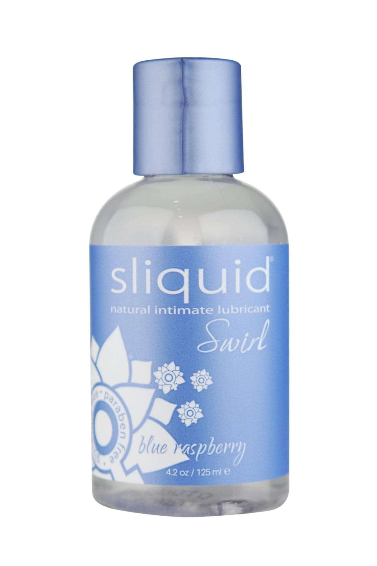 Sliquid Swirl Blue Raspberry 4.2oz, 4.2 Ounces Bottle