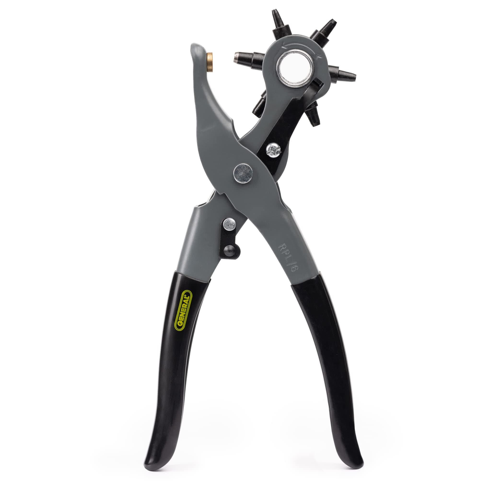 General Tools 72 Leather Hole Punch Tool, 5/64" to 3/16"