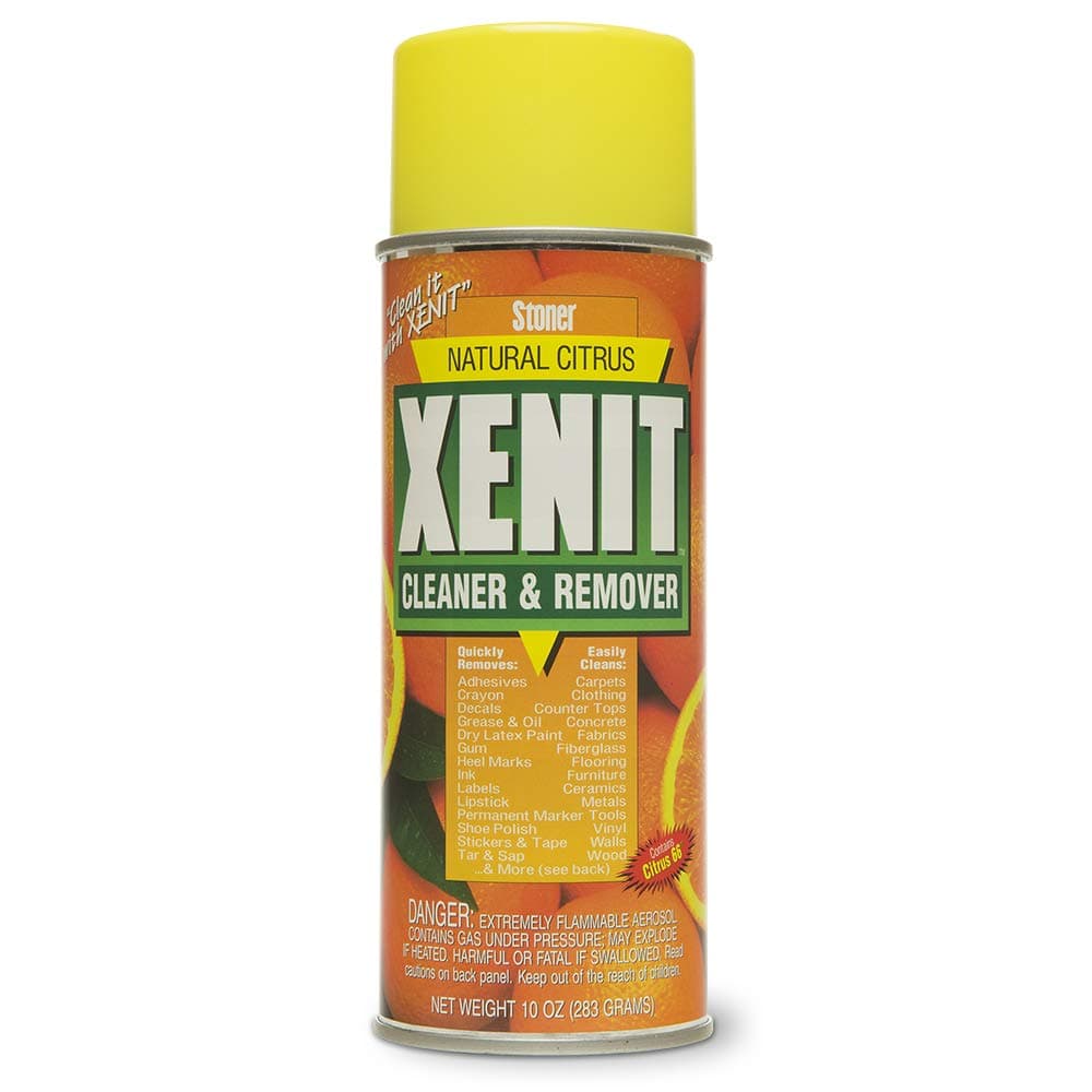 Stoner Car Care 94213 Xenit Citrus Cleaner and Remover Eliminates Stains, Sticky Residues, Grease, Oil, and More from Multiple Surfaces in Your House, Garage, and Workshop, 10 Oz, Pack of 1