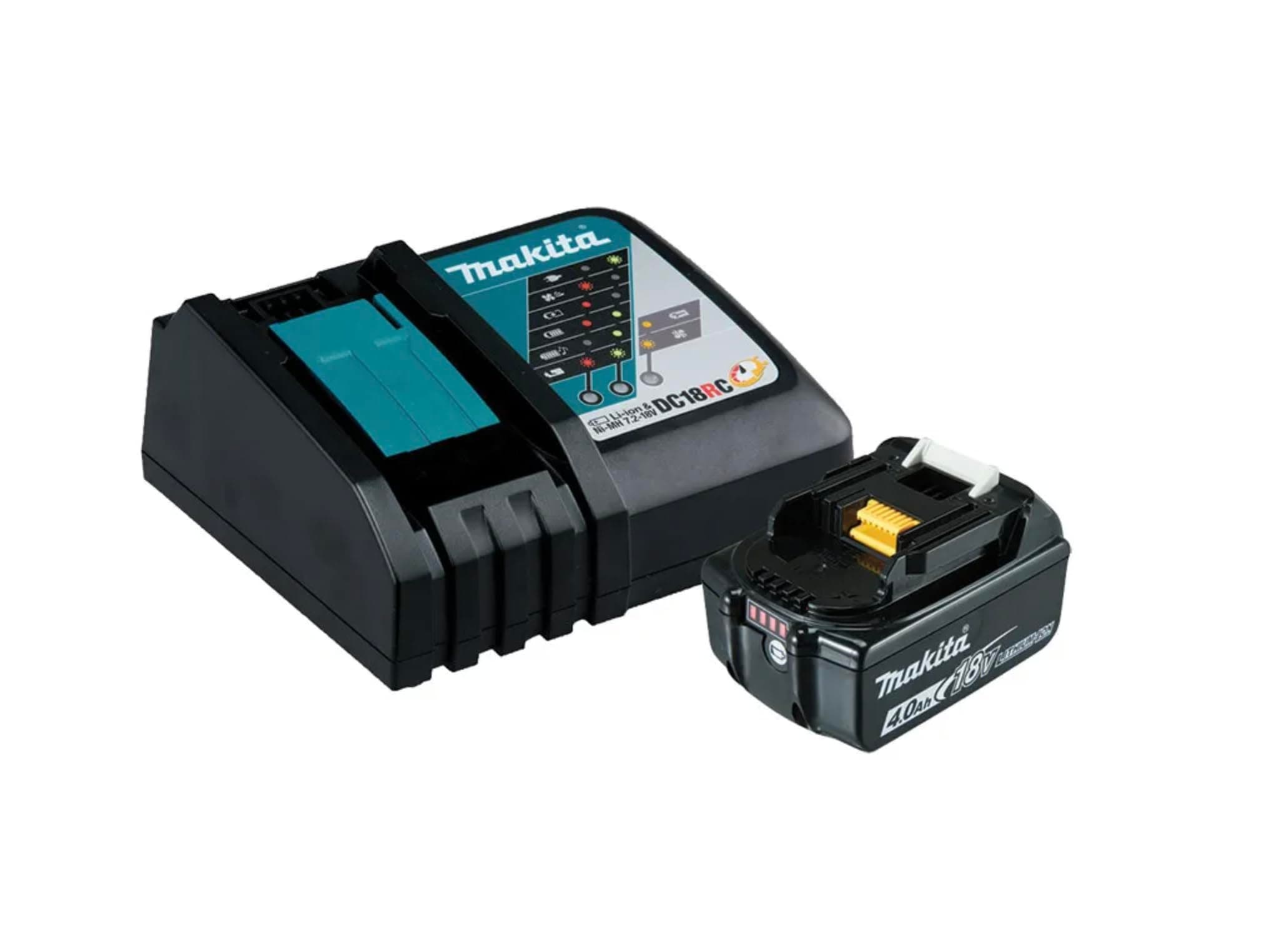 Makita BL1840BDC1 18V LXT® Lithium-Ion Battery and Charger Starter Pack (4.0Ah)