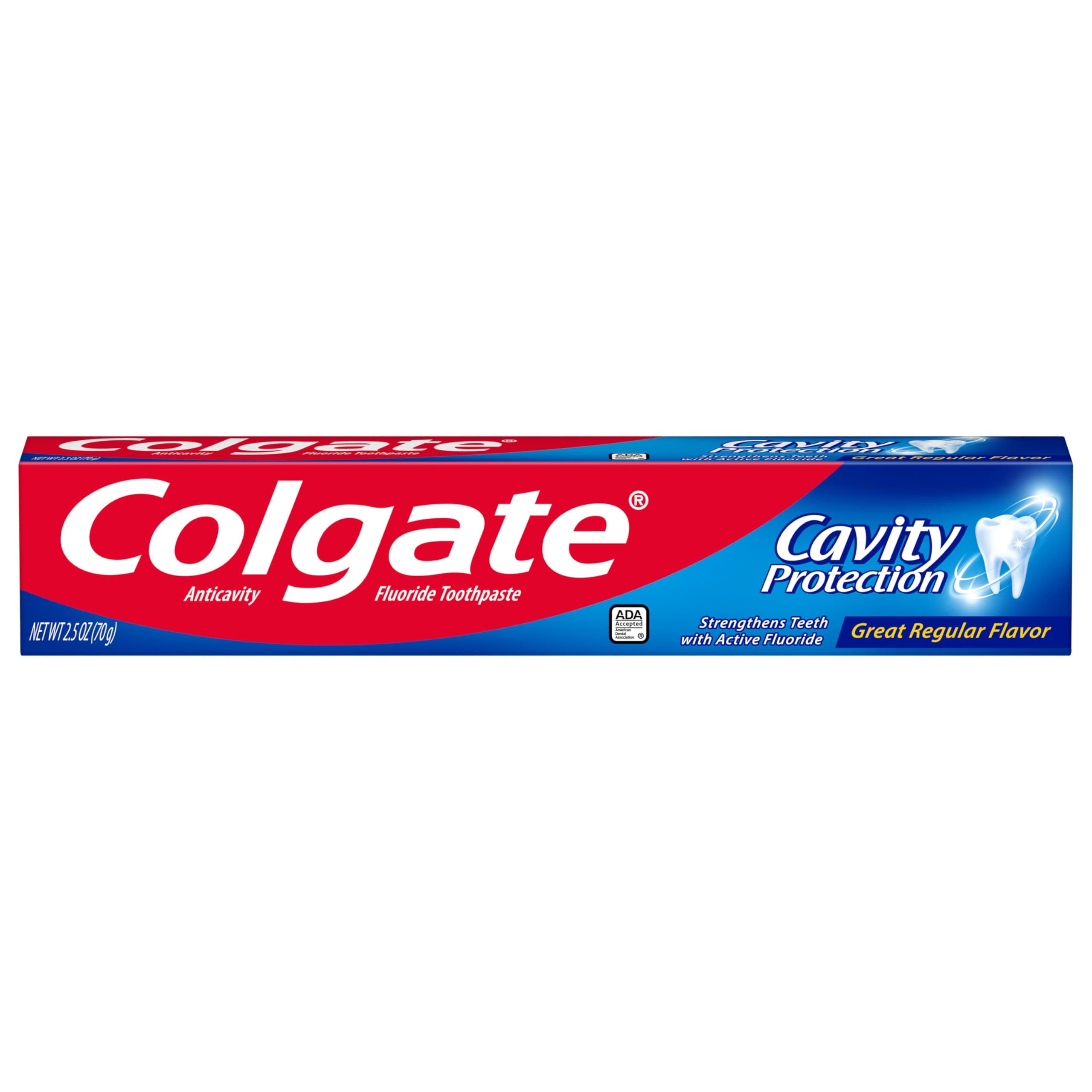 Colgate Cavity Protection Toothpaste, 2.5 Ounce (Pack of 6)