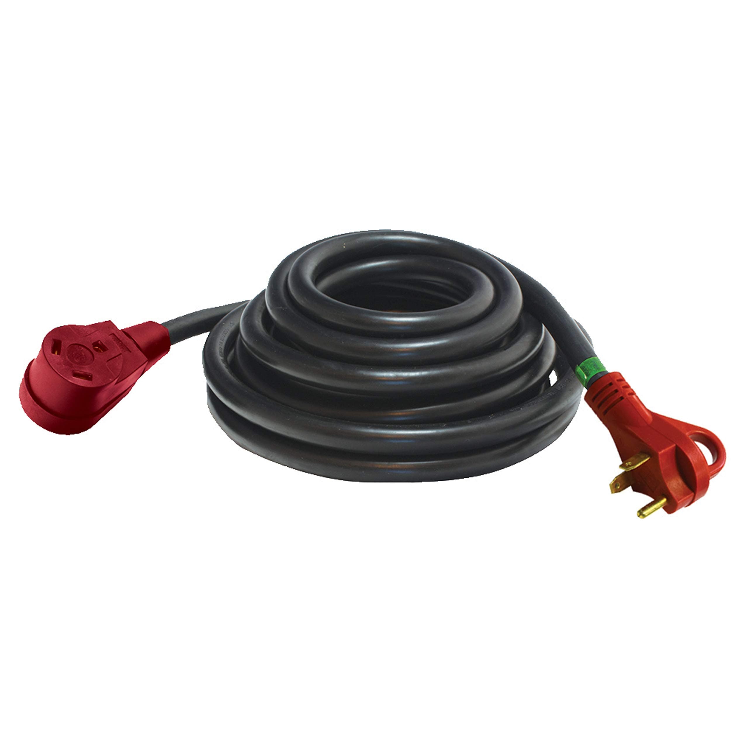 Valterra A10-3025EH Mighty Cord RV 30-Amp Extension Cord, 25 ft., Red