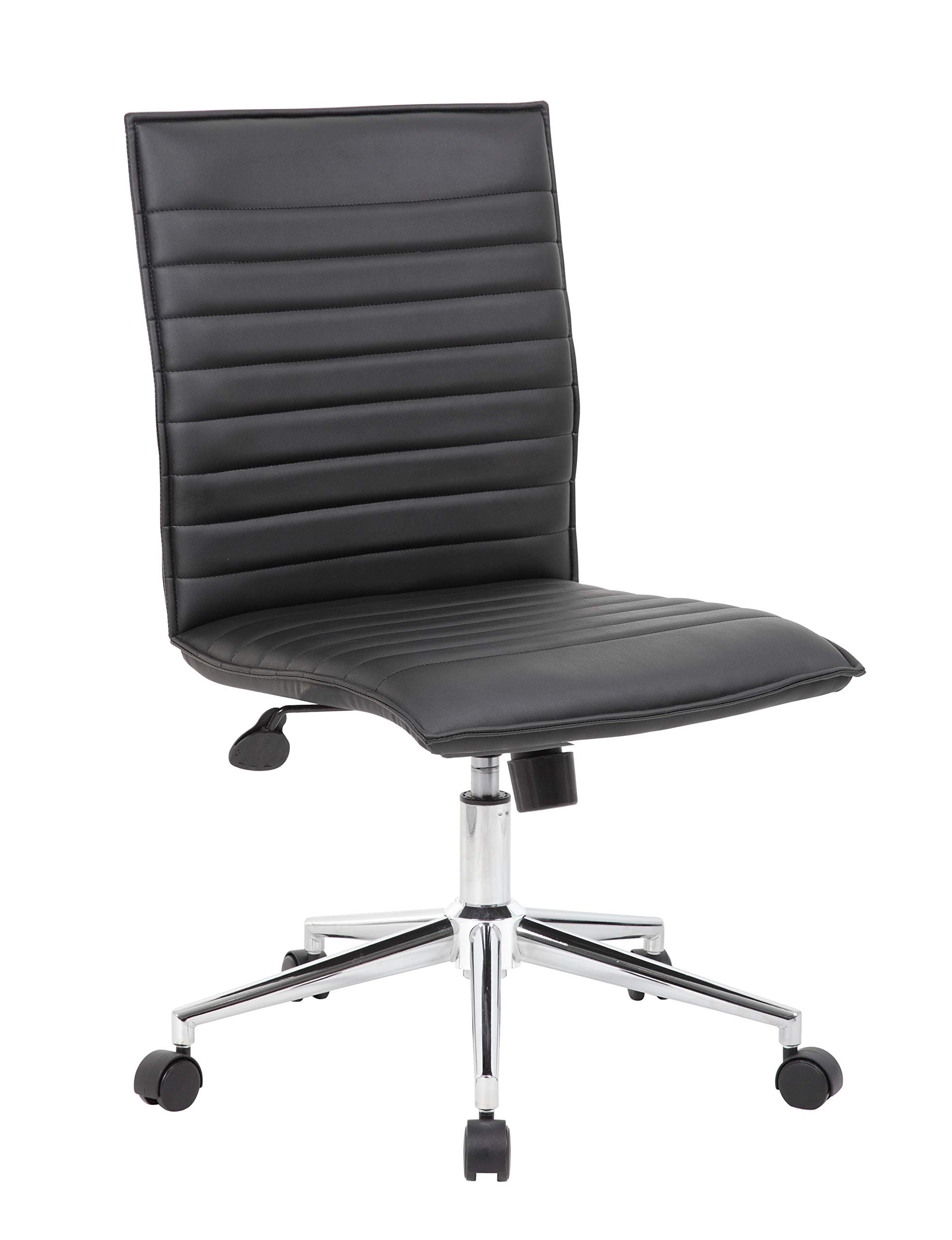 Boss Office Products Hospitality Chair, Black, 23" D x 26" W x 38.5" H