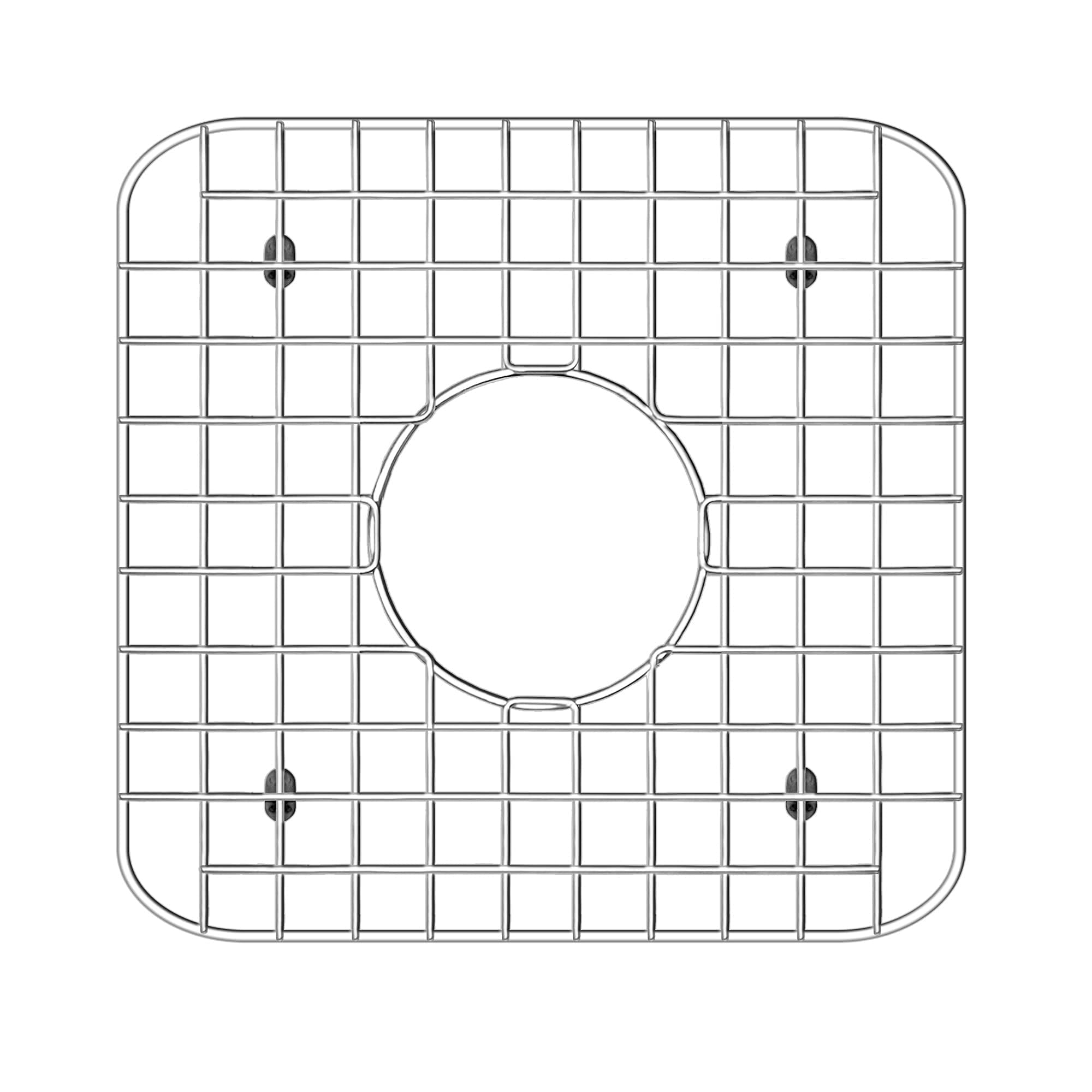 Whitehaus Collection WHN1212G Accessories Kitchen Grid, Stainless Steel
