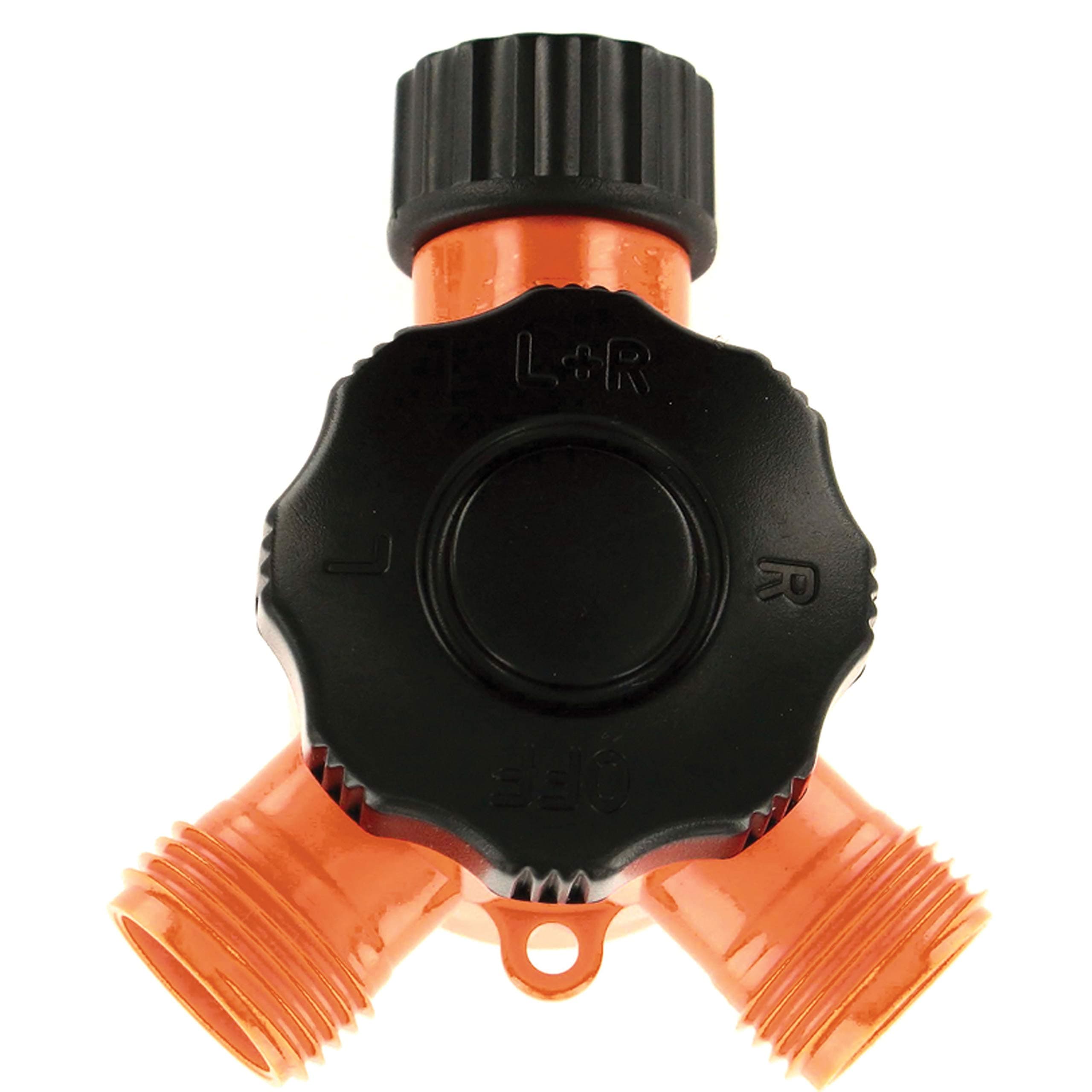 Valterra A01-0132VP Plastic Deluxe Double Hose Shut-Off