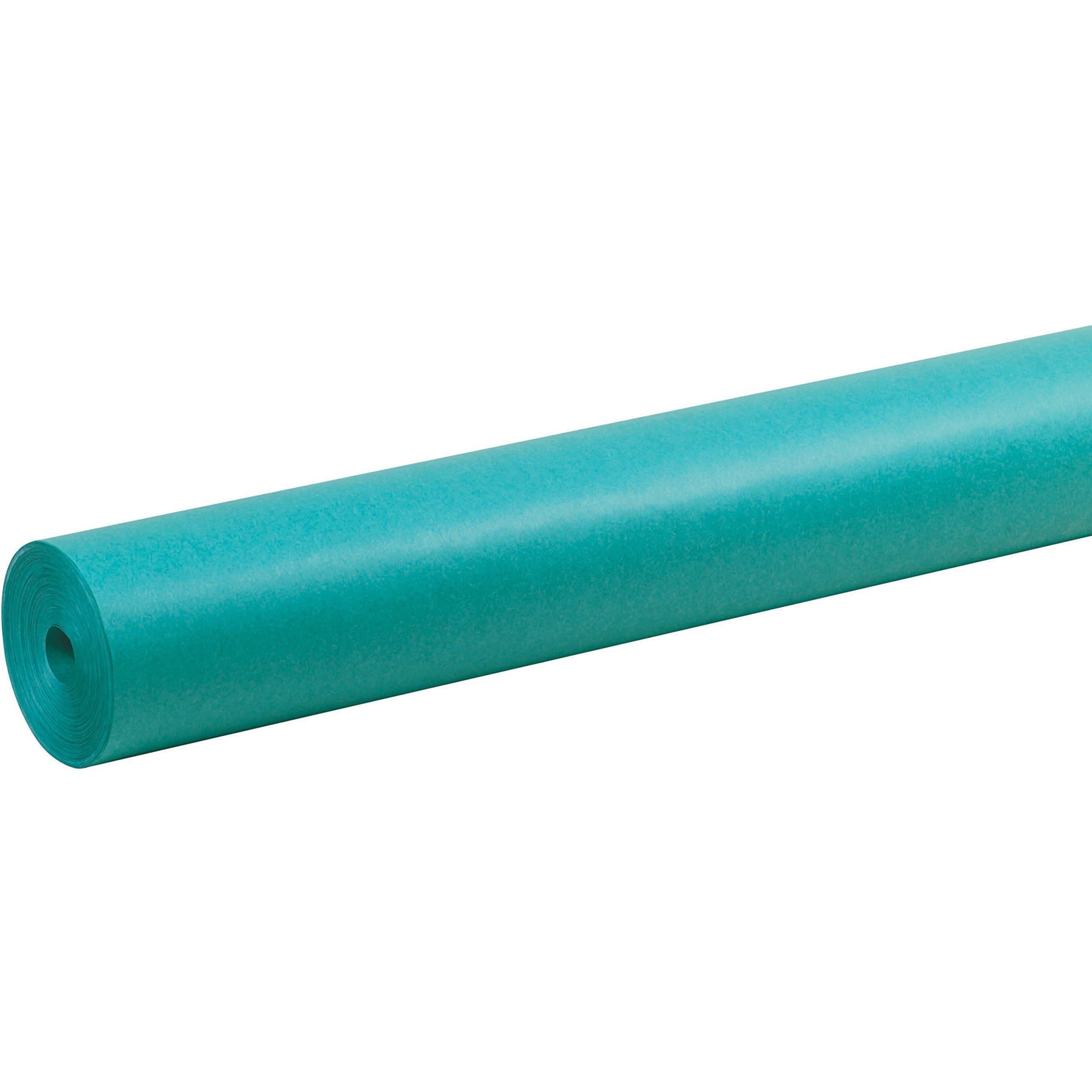 Pacon 67164 Spectra ArtKraft Duo-Finish Paper, 48-Inch x 200 ft. - 1 Roll - Aqua