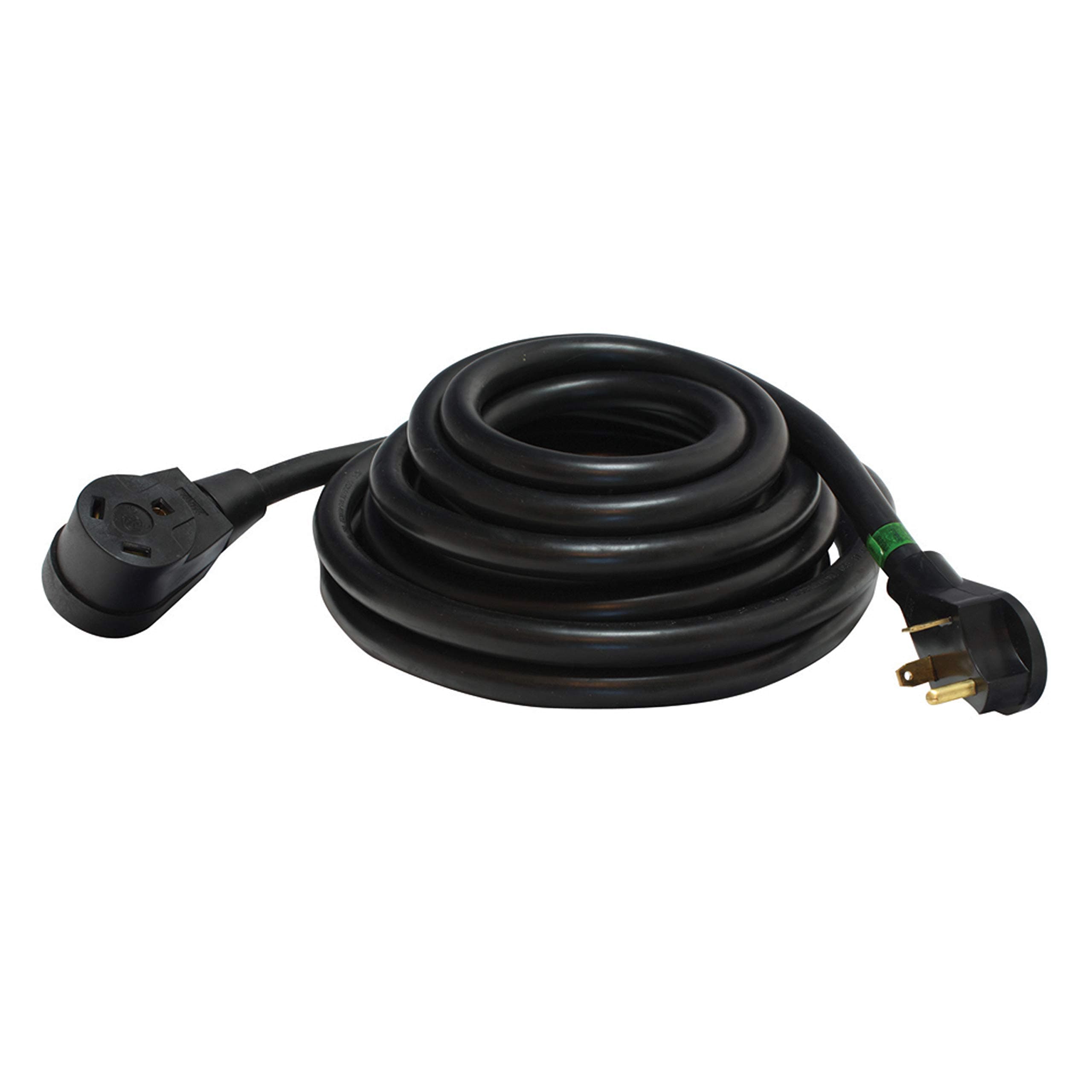 Valterra A10-3025E Mighty Cord 30 Amp Extension Cord - 25', Black