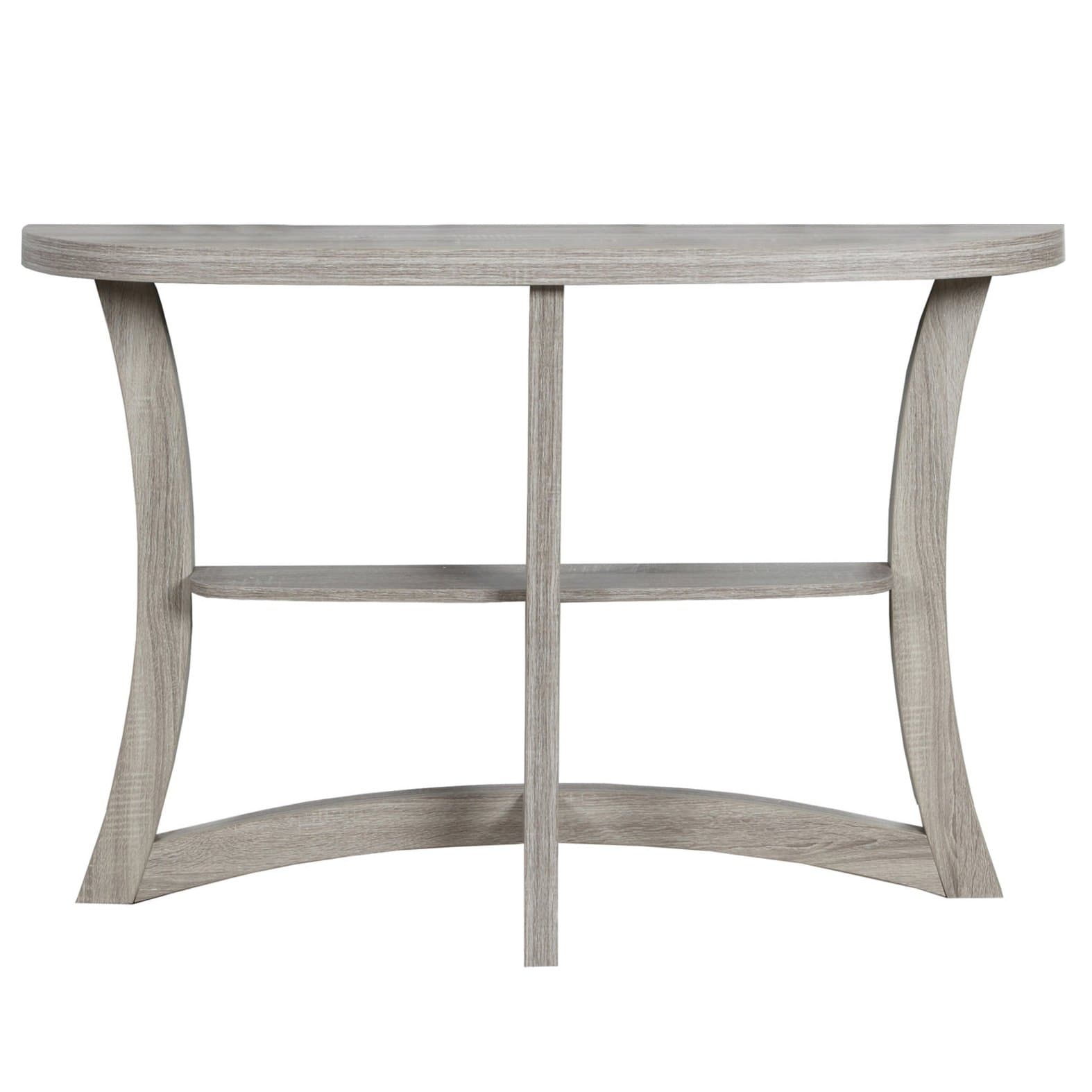 Monarch Specialties I 2416 Accent Table, Console, Entryway, Narrow, Sofa, Living Room, Bedroom, Laminate, Brown, Contemporary, Modern