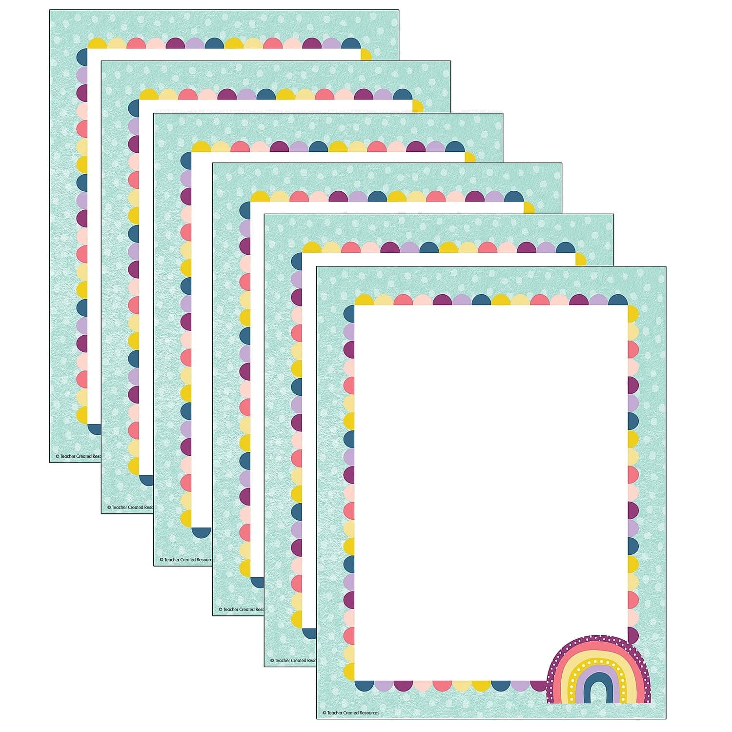 TEACHER CREATED RESOURCES (6 PK) OH HAPPY DAY COMPUTER PAPER