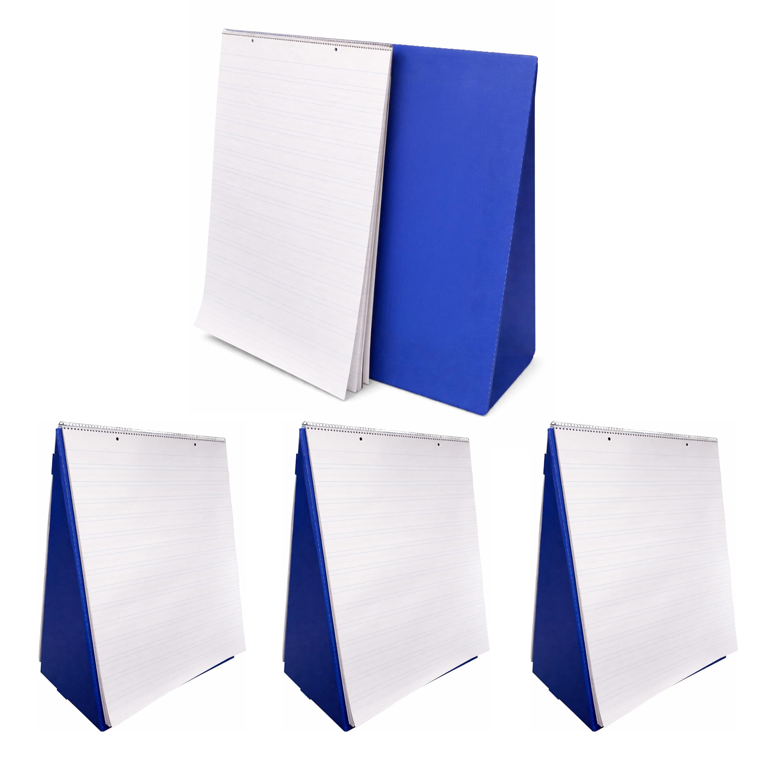 Flipside Products - Spiral Bound Flip Chart Stand and Tablet Set, 4 Pack