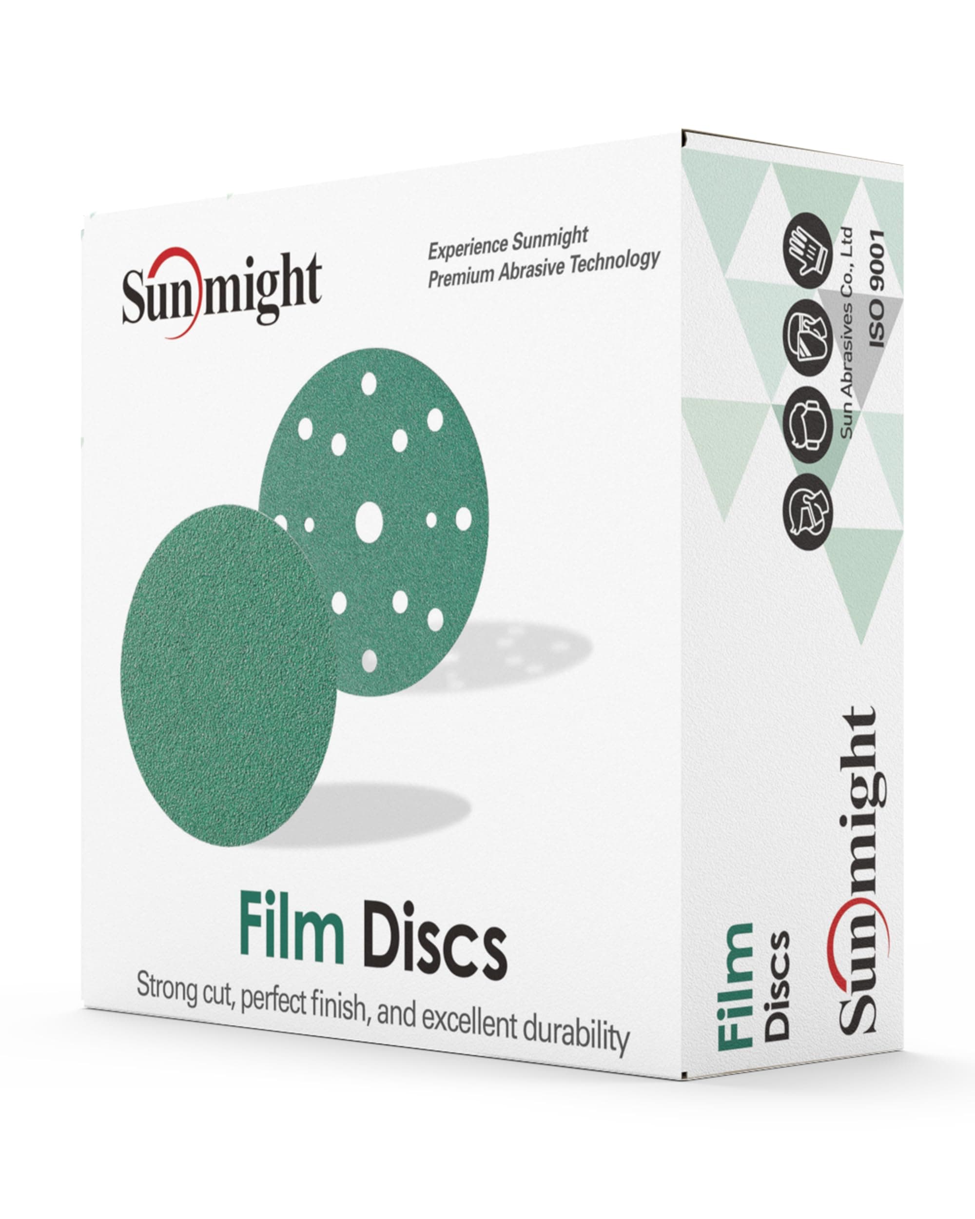 Sunmight 01308 6" No Hole PSA Disc (Film Grit 120)