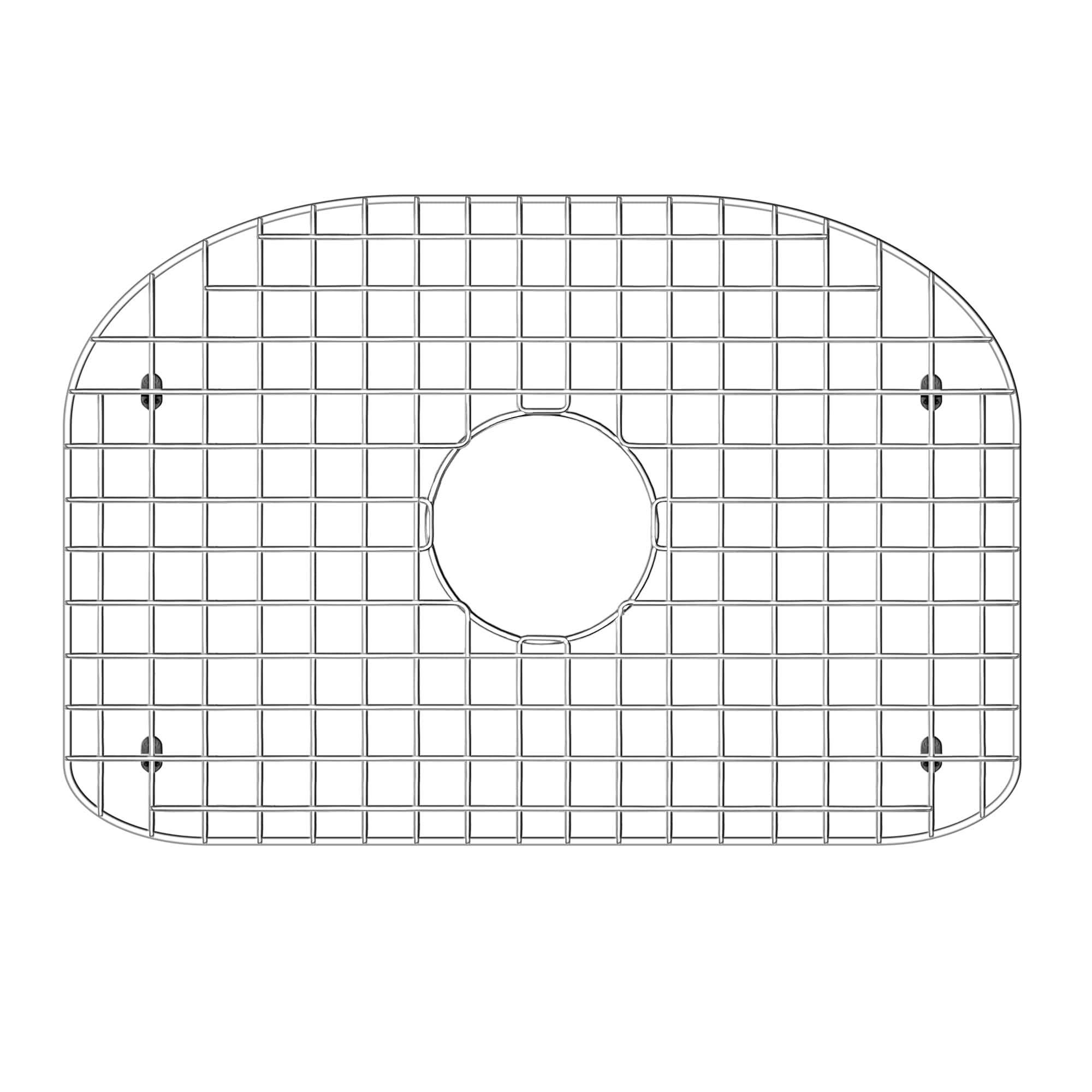 Whitehaus Collection WHN3317LG Accessories Kitchen Grid, Stainless Steel
