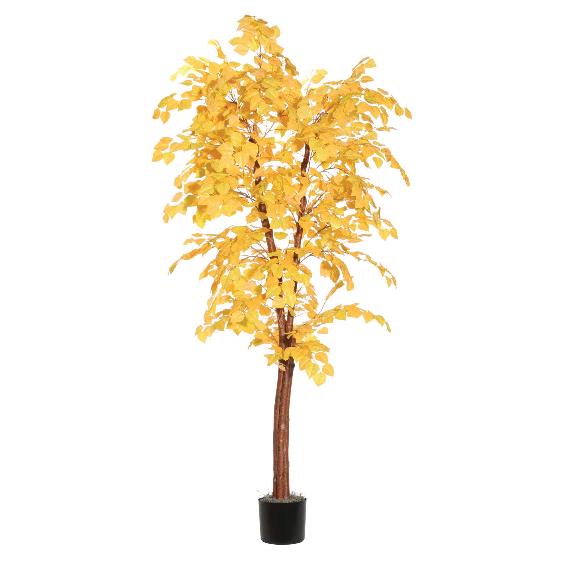 Vickerman Golden Aspen Series Artificial-Trees, 6', Orange