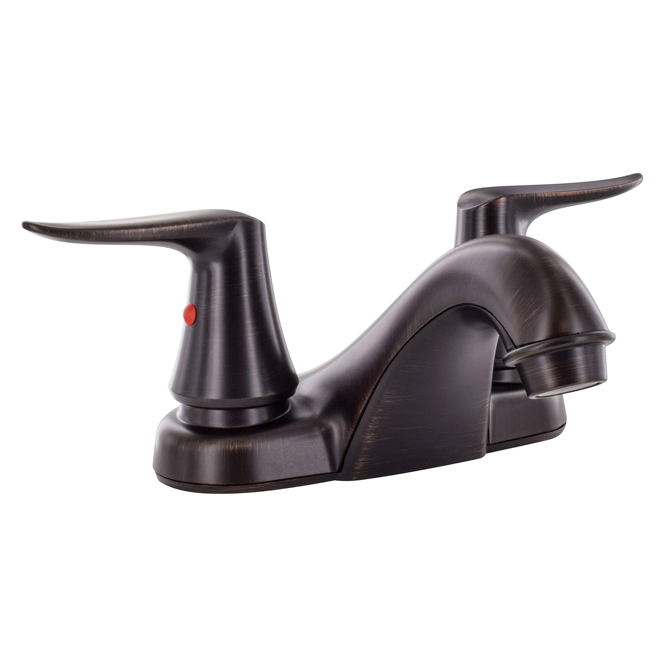VALTERRA Faucet 4" Deck Lav Rubbed Bronze 2-Lever Handle