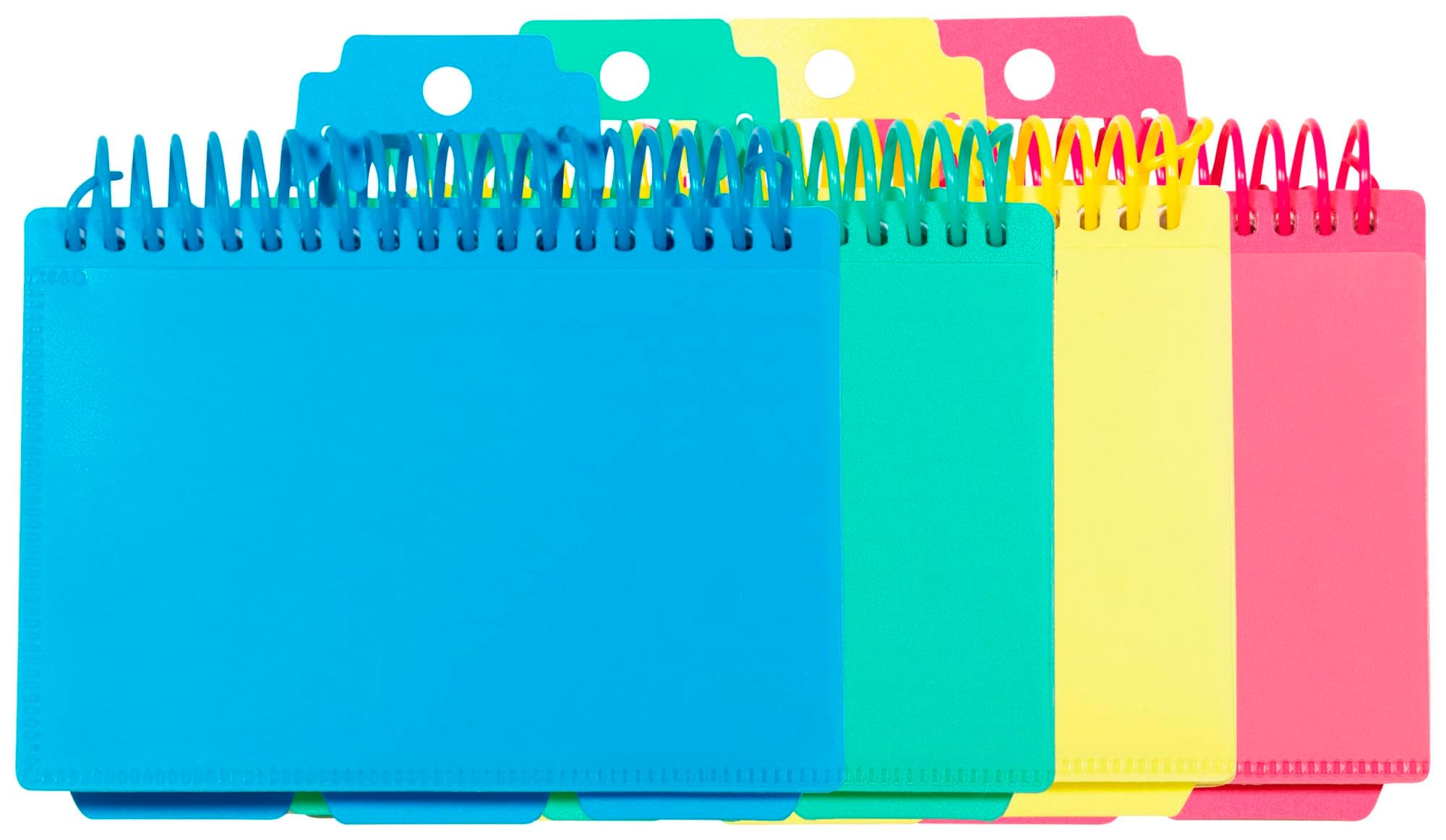 C-Line Spiral Bound Index Card Notebook with Tabs, Includes 60 Ruled 3 x 5-Inch Index Cards, 1 Notebook, Color May Vary (48750)