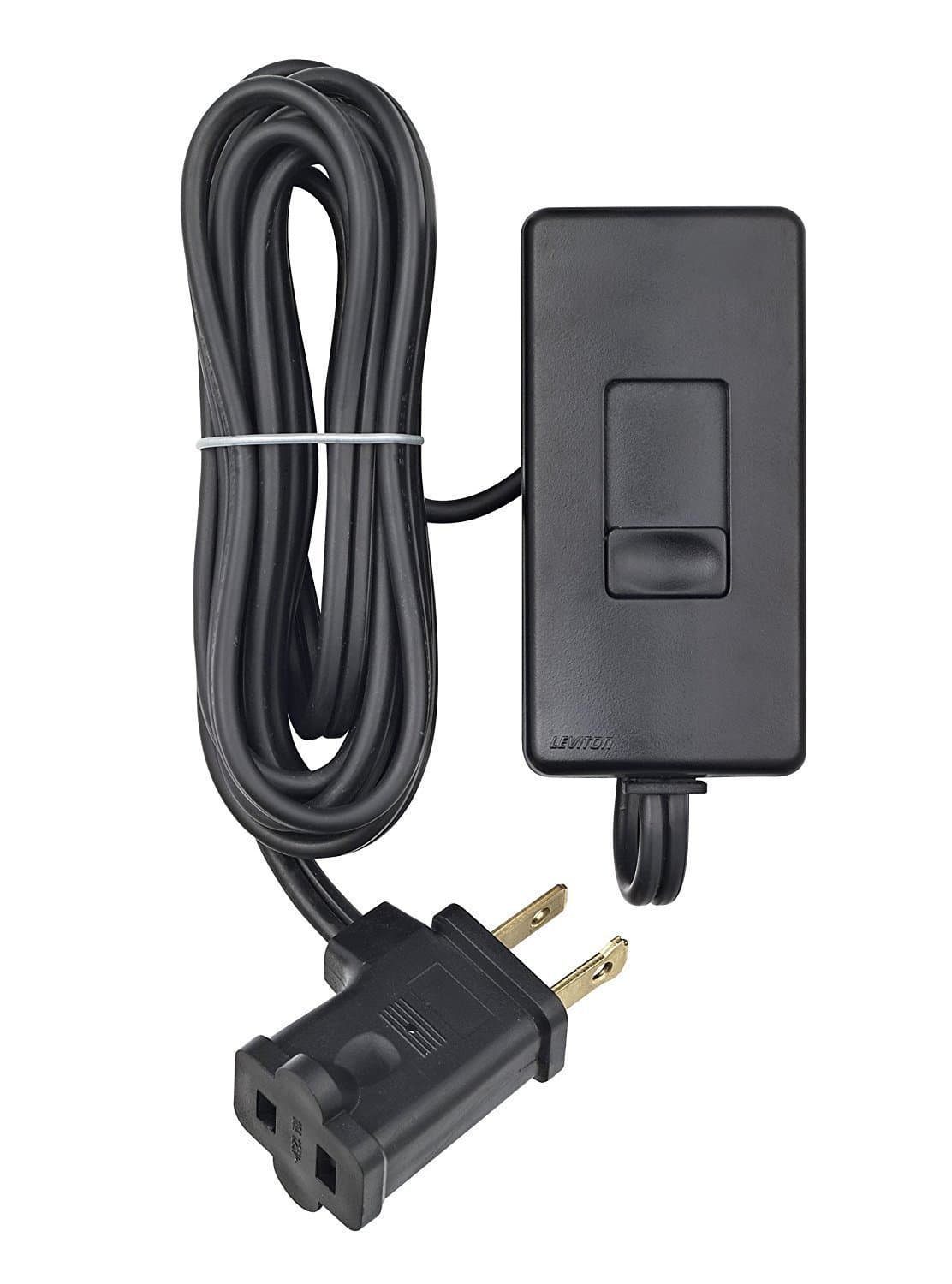 Leviton R15-Tbl03-10e 120v Black Universal Led, Cfl, Incandescent Tabletop Dimmer