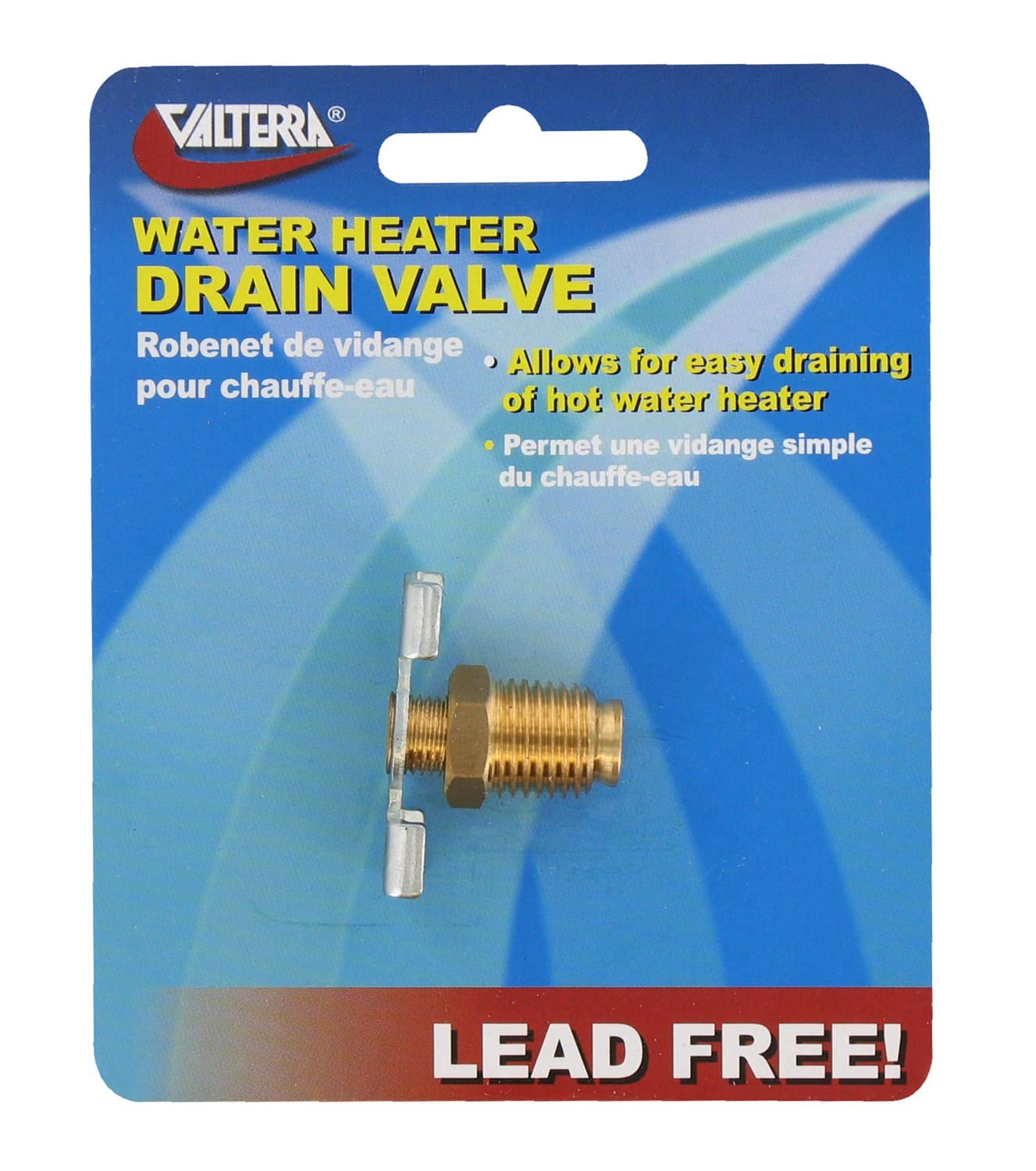 Valterra A10-4001VP 1/4" Water Heater Drain Valve