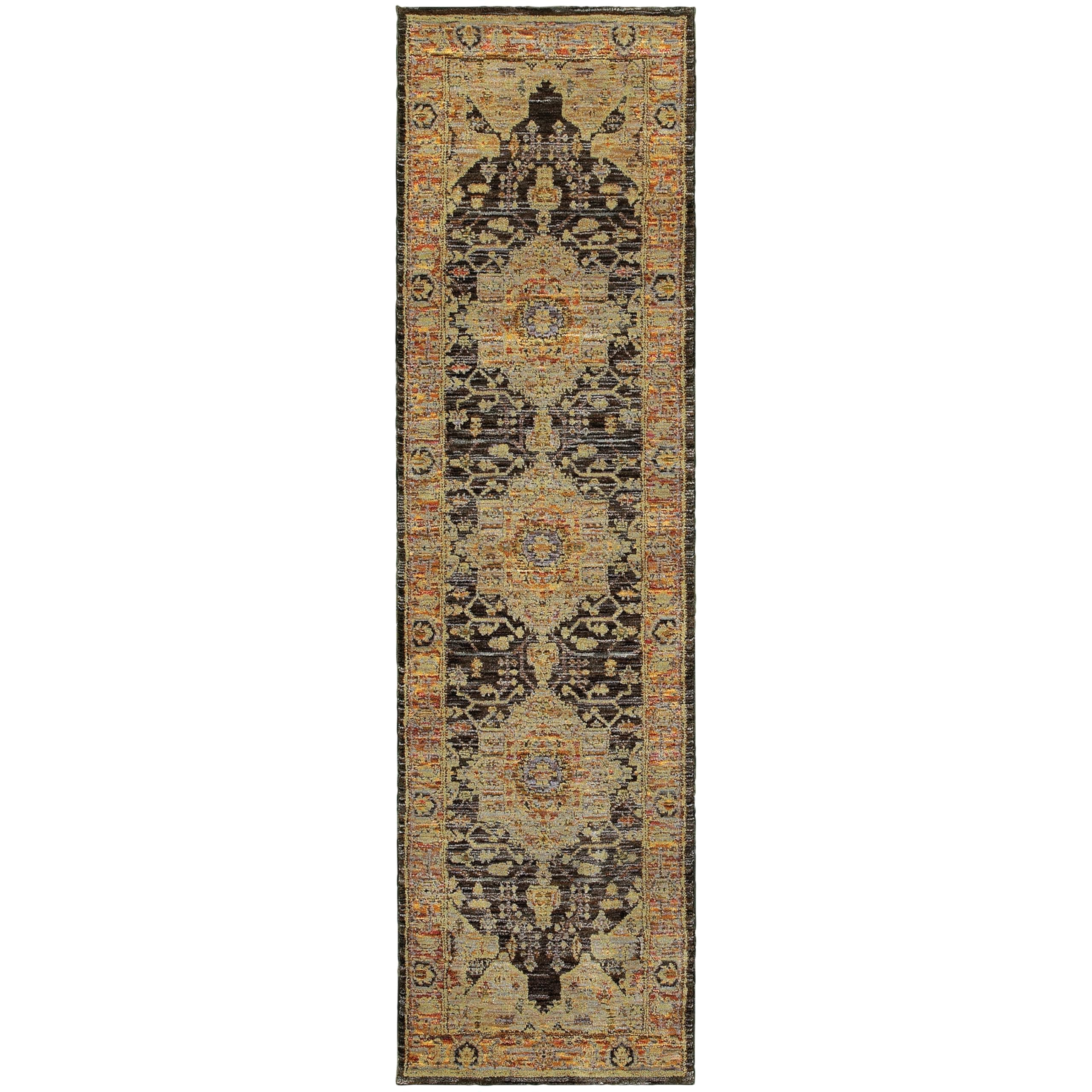 Oriental Weavers 7138B-2x8 Andorra 7138B 2' 3" X 8' 0" Indoor Area Rug