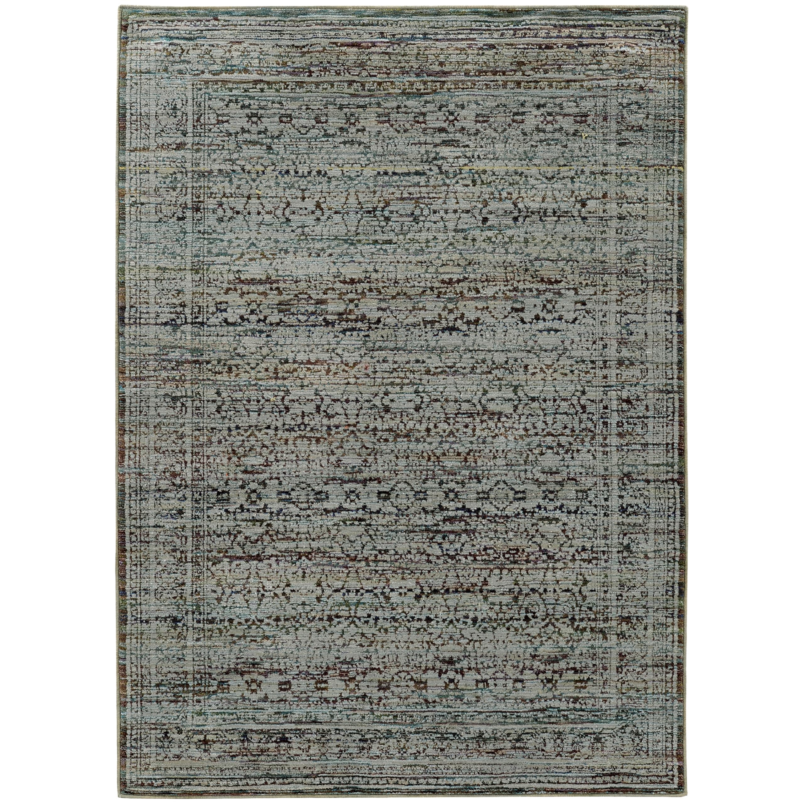 Oriental Weavers 7127A-3x5 Indoor Area Rug, Blue, 3' 3" x 5' 2"