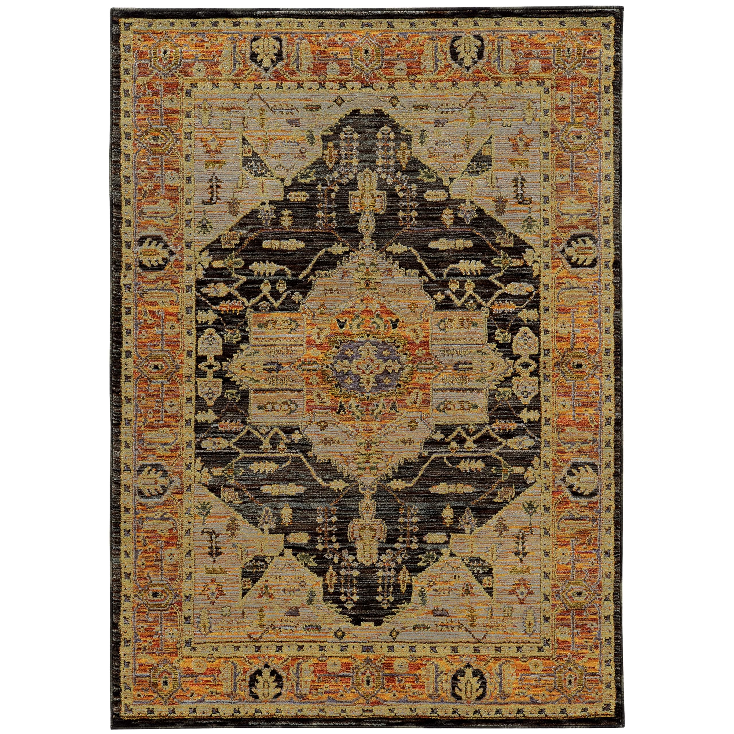 Oriental Weavers 7138B-2x3 Andorra 7138B 1'10" X 3' 2" Indoor Area Rug