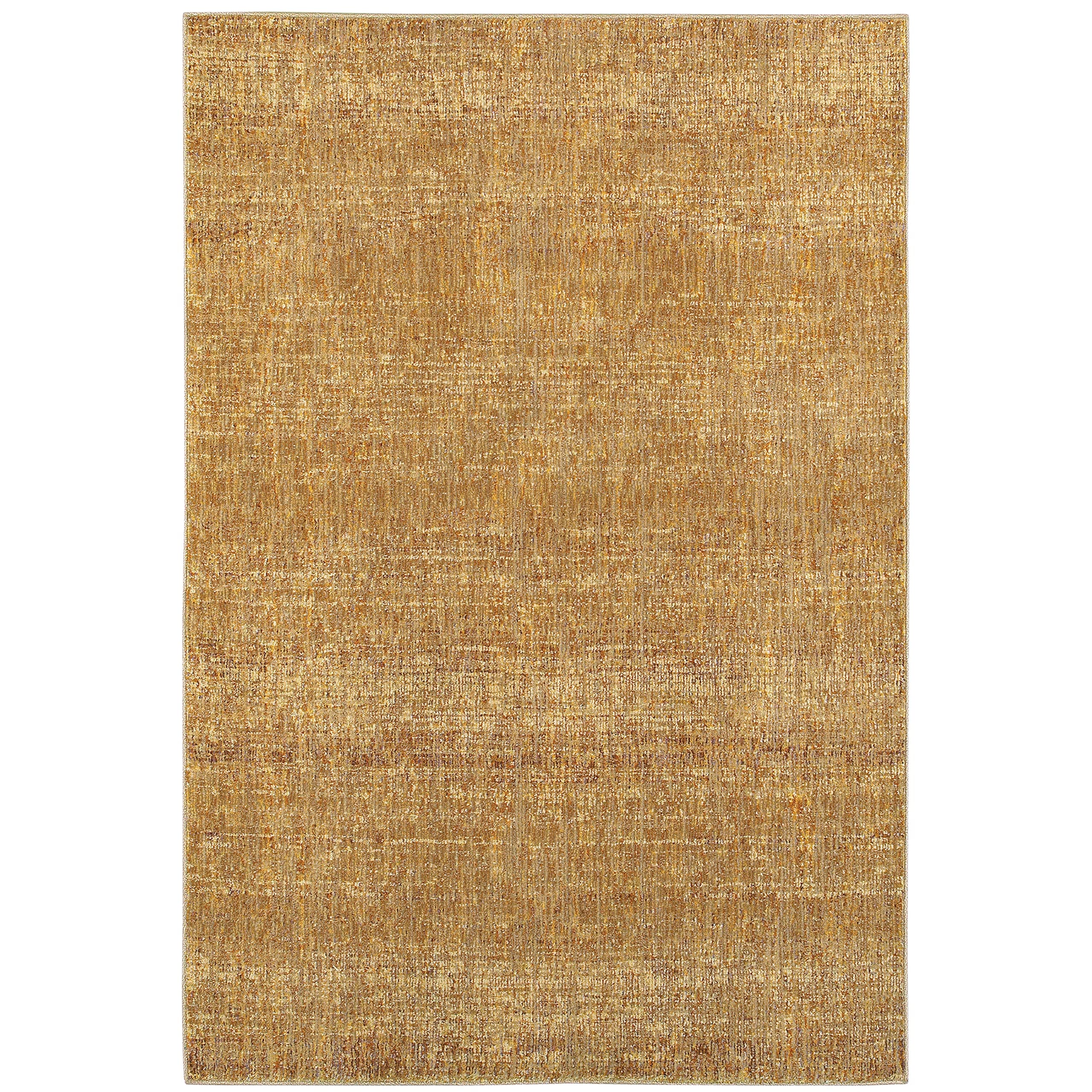Oriental Weavers A8033R058100ST Atlas Area Rug, 2' x 3', Gold/Yellow