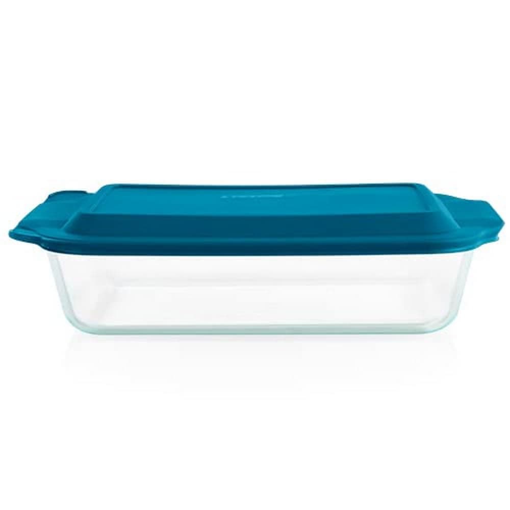 Pyrex Deep (9x13") Glass Baking Dish with Lid, Deep Casserole Dish