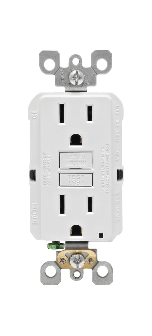 LEVITON MFG R02-Gfnt1-0Kwoutlet Gfcir02-Gfnt1-0Kw Feature: Monochromatic