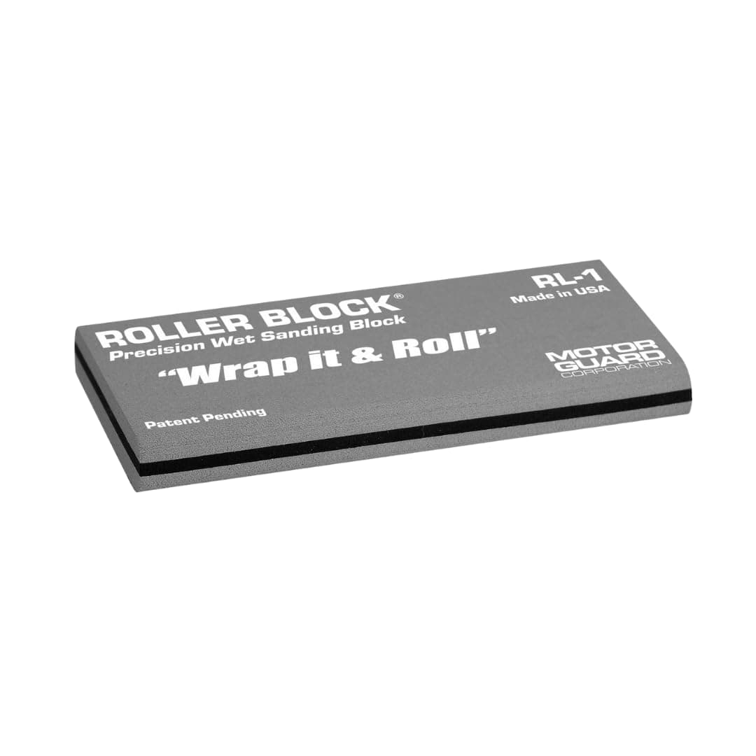 Motor Guard - Roller-Block Precision Wet Sanding Block (RL-1), One Size