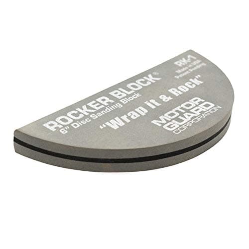 Motor Guard - Sanding Block For 6 Disk Sandpaper (RK-1), One Size