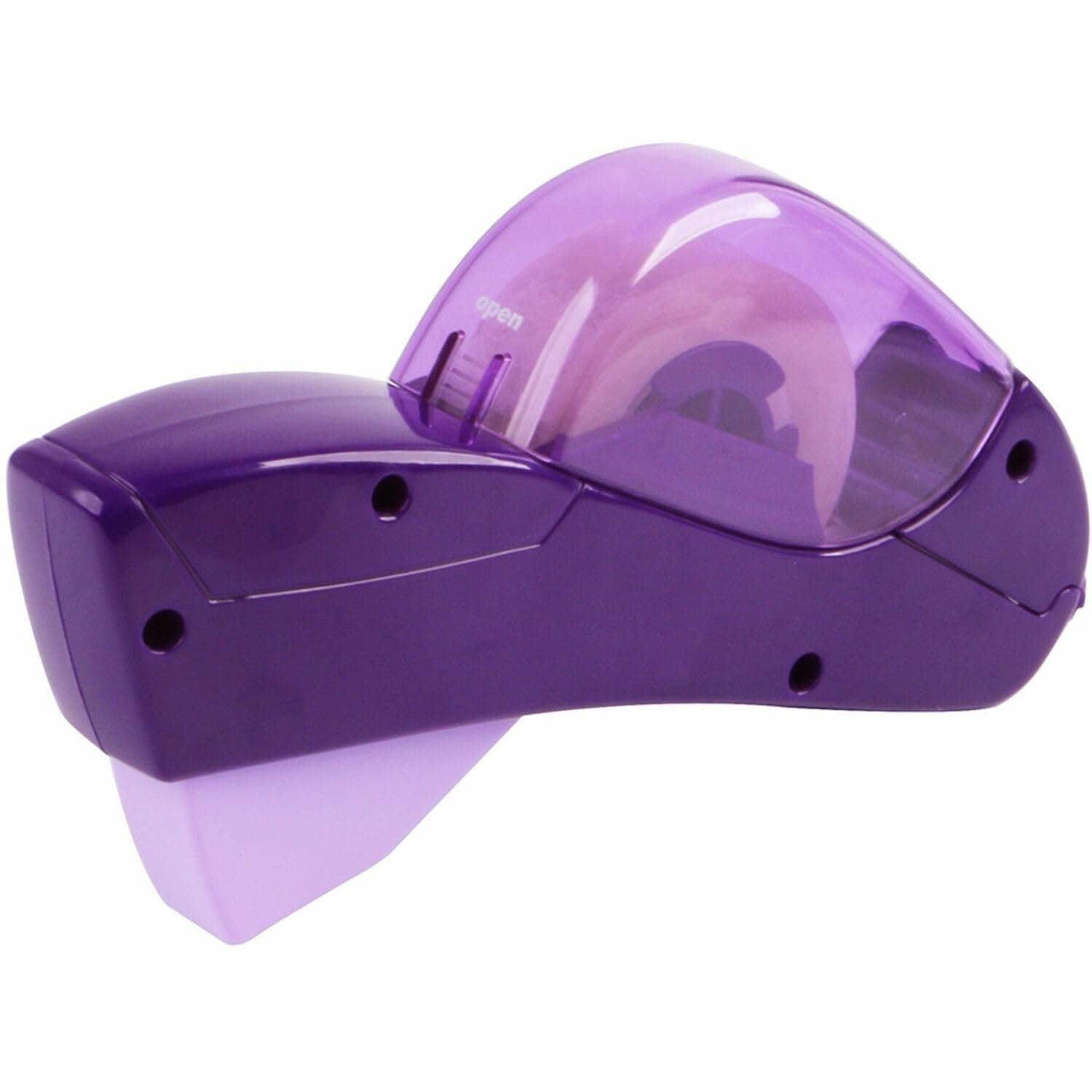 Baumgartens Handheld Tape Dispenser Includes 1 Roll of Tape Free 2 Different Tape Sizes 19mm 12mm Wide .05 to .07 Thick Scotch Automatic Gift Wrapping Scrapbooking Mailing Envelopes Purple (20314)