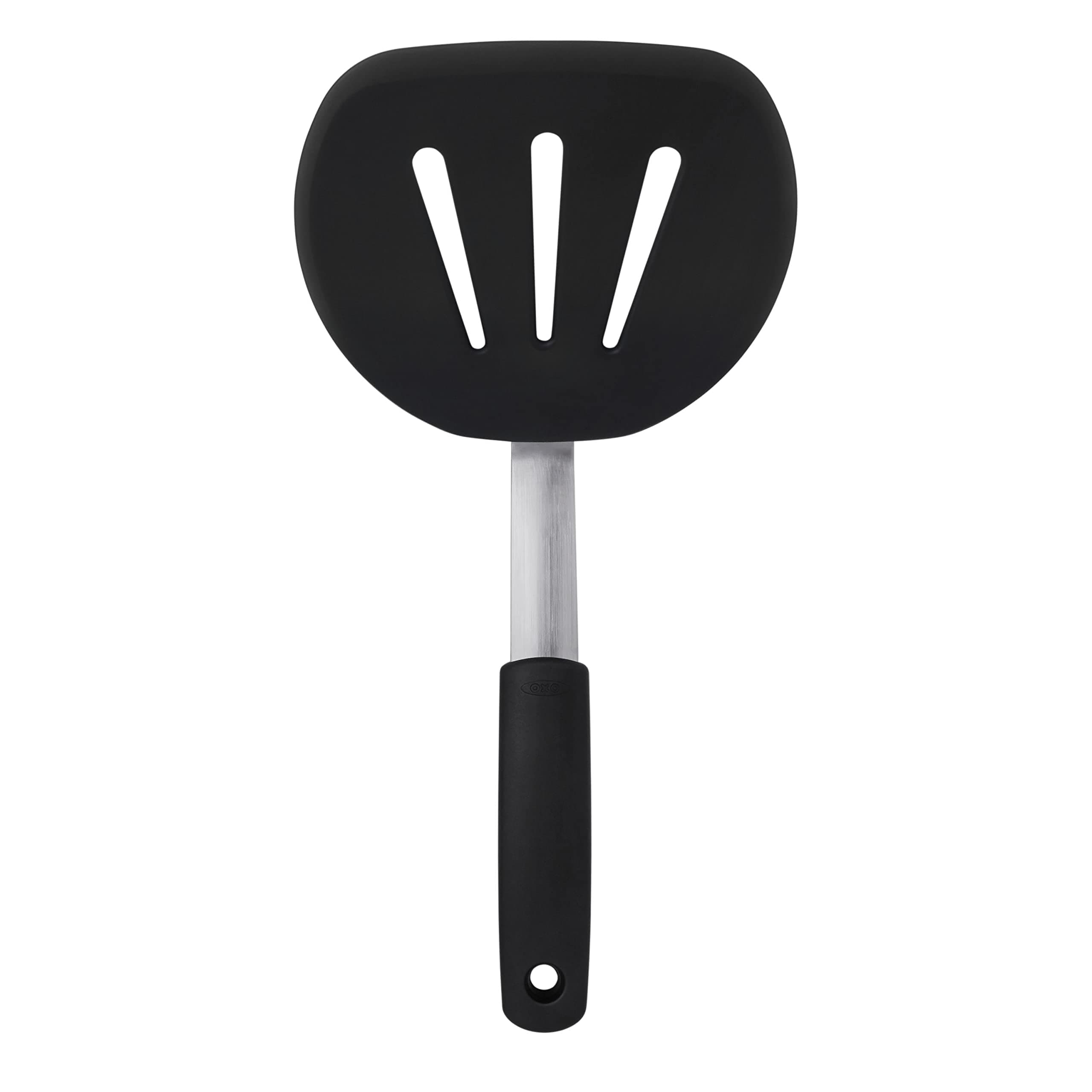 OXO GG 1071533BK Silicone Pancake Turner, Black