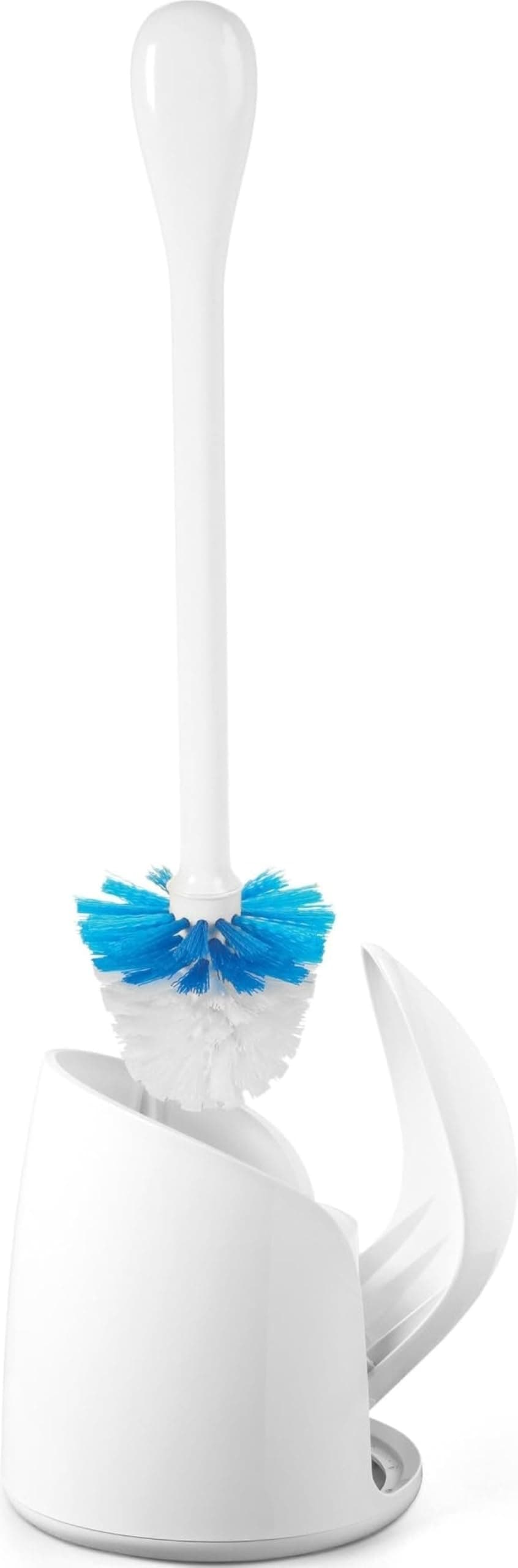 OXO Good Grips Compact Toilet Brush & Automatic Canister Door