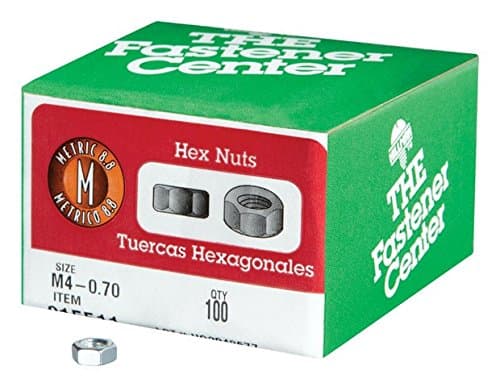 Hillman 915511 M4-0.70 Metric Hex Nut 100 per Box