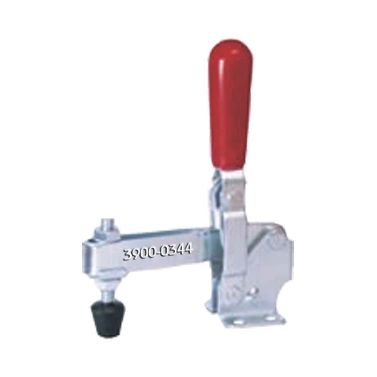 HHIP 3900-0344 Vertical Flanged Base U-Bar Toggle Clamp-500 lb. Holding Pressure