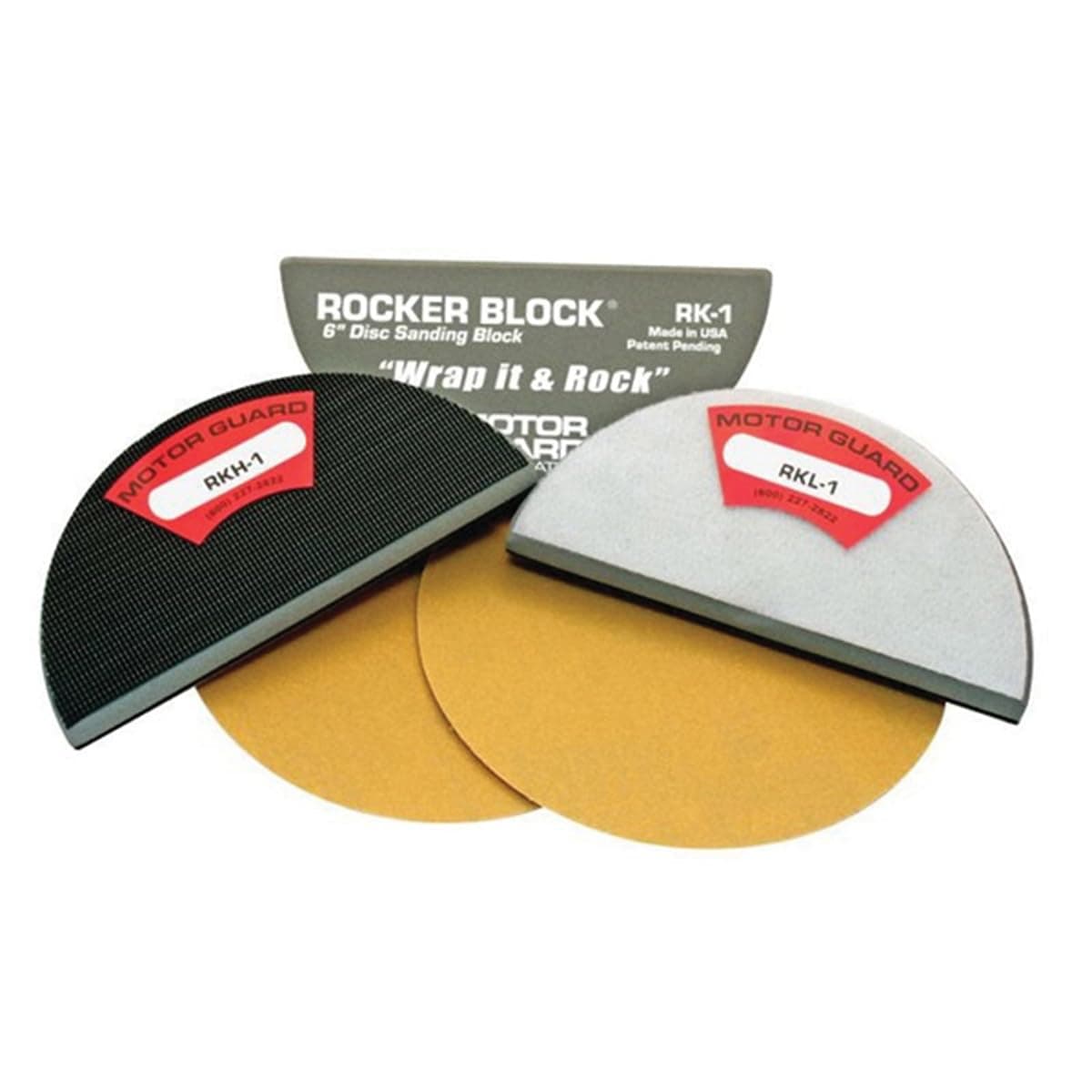 Motor Guard - Rocker-Block 6 Disk Hook (RKH-1), One Size