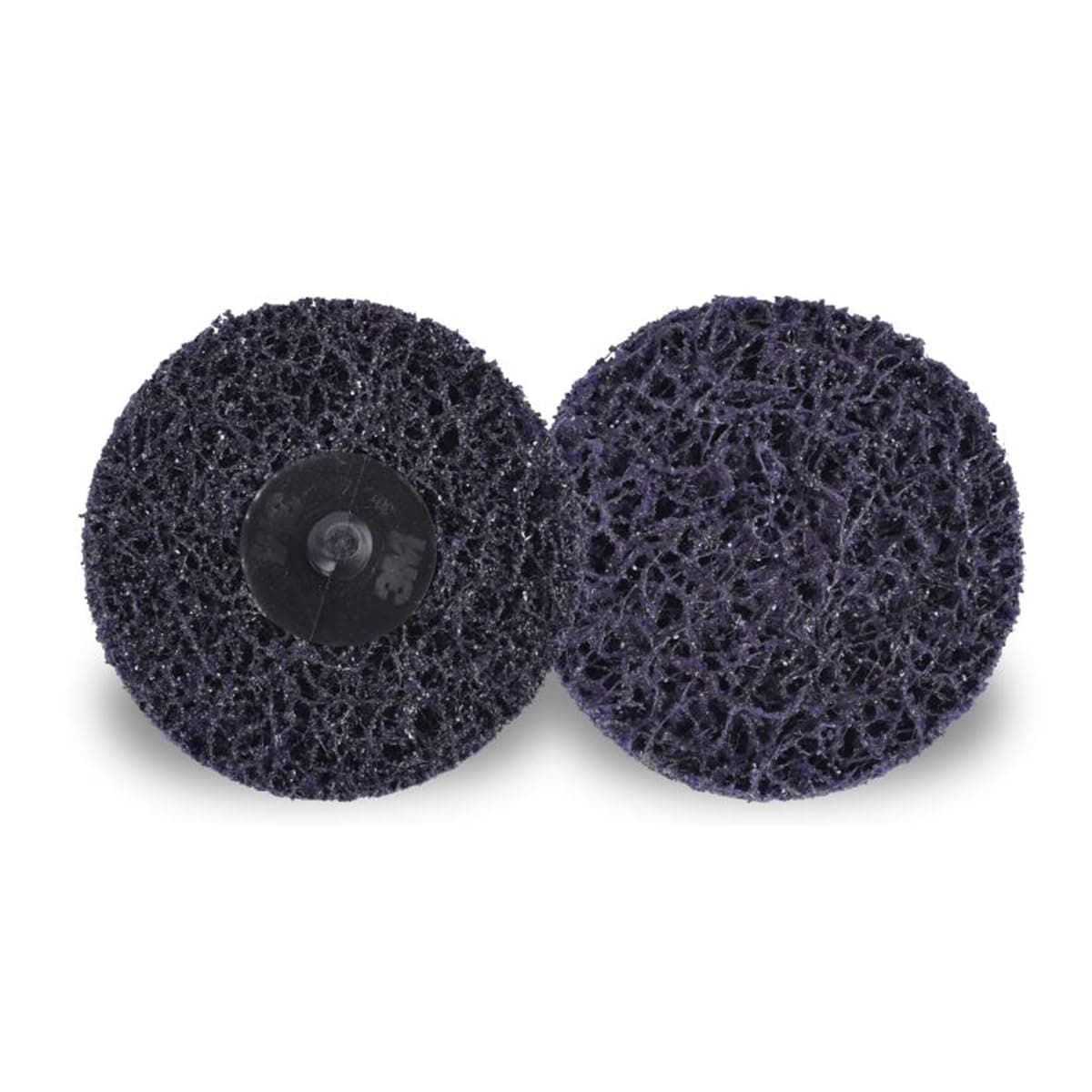 3M Scotch-Brite Roloc 89496 XO-DR Clean and Strip Disc, 3 in Dia, Extra Coarse Grade, TR Attachment, Purple