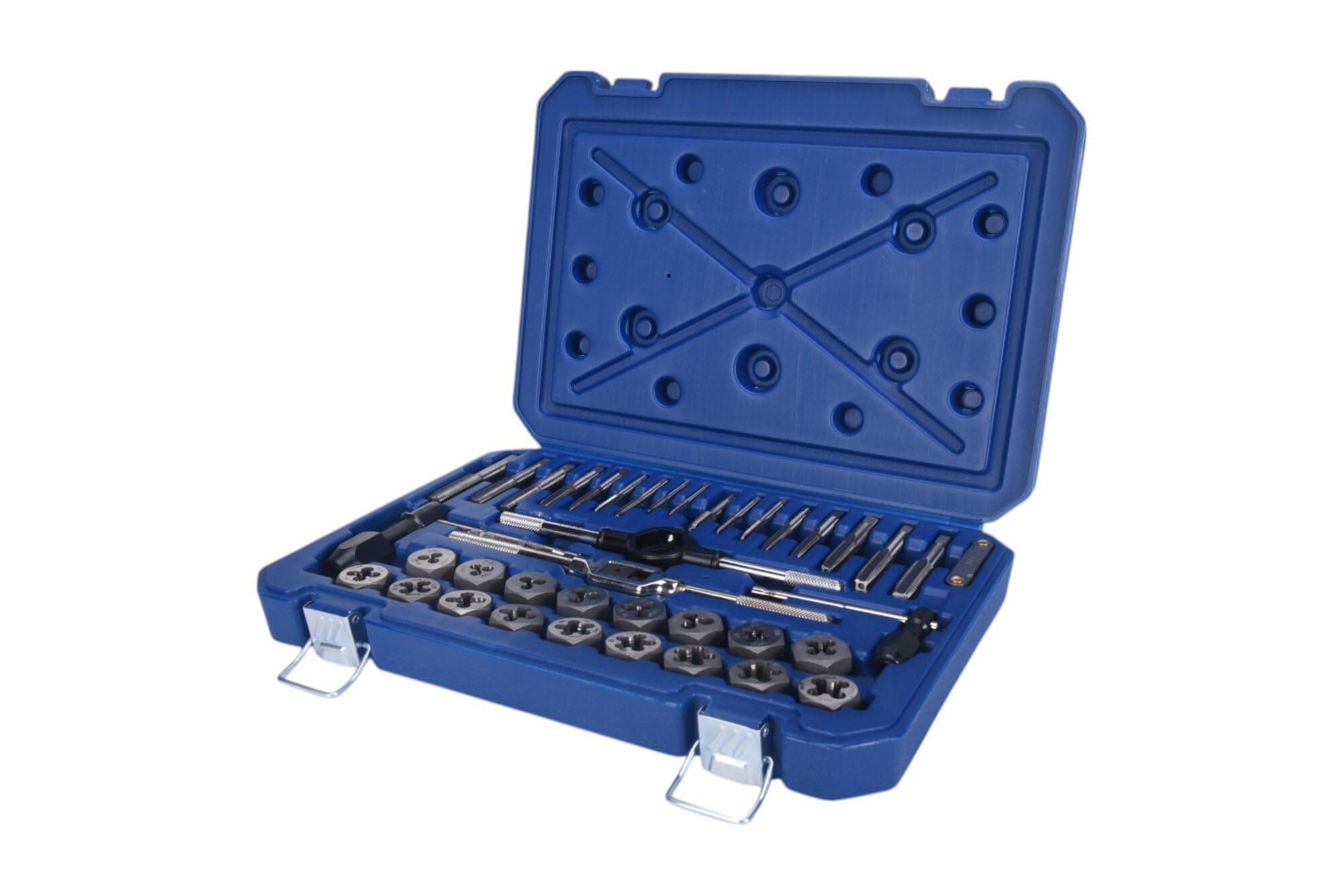 Century Drill & Tool 98900 Fractional Tap and Die Set, 40-Piece