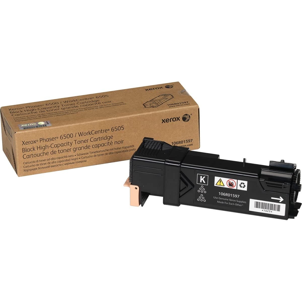 Phaser 6500/WorkCentre 6505, High Capacity Black Toner Cartridge (3,000 Pages),