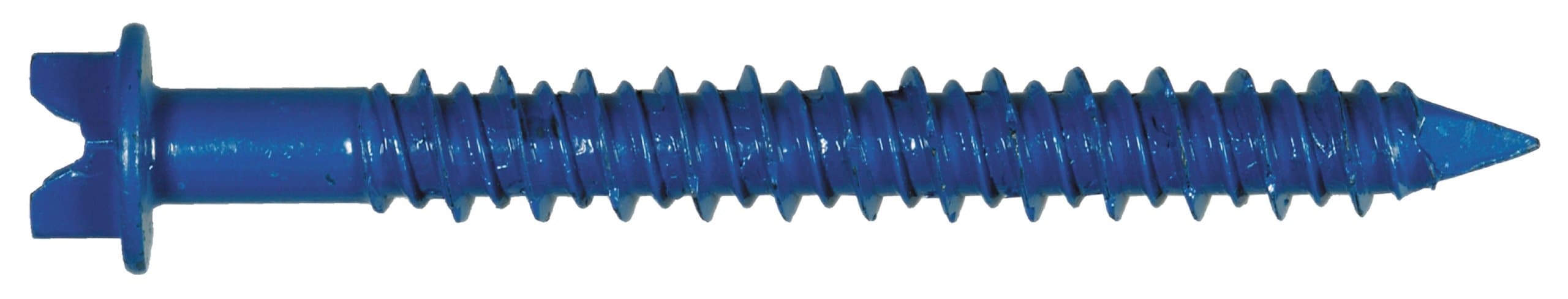Hillman 375297 Hex Washer, Head Slotted Tapper Concrete Screw Anchor, 1/4 x 3-1/4-Inch, 100-Pack