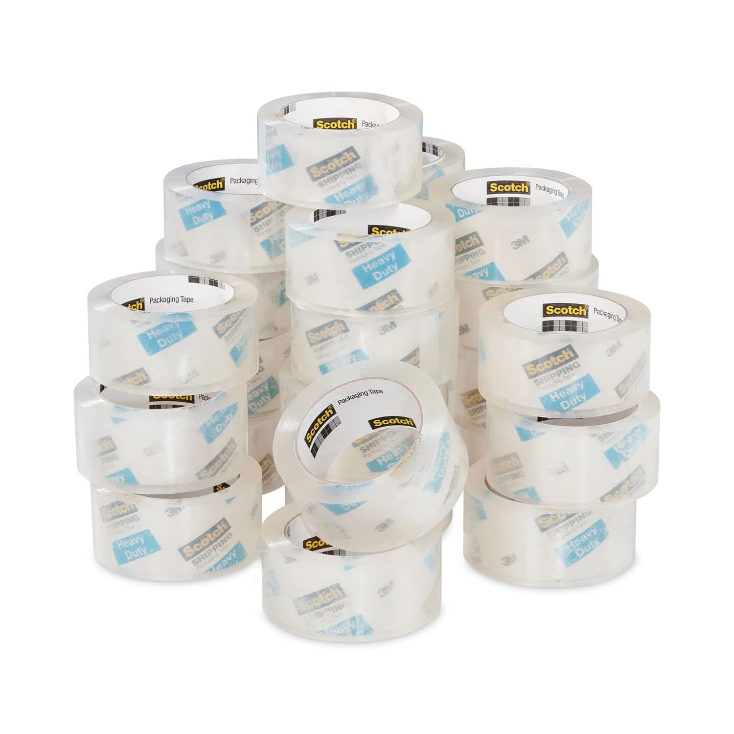 Scotch 3850 Heavy-Duty Tape Refills, 1.88 inch x 54.6yds, 3 inch Core, Clear, 36/Carton