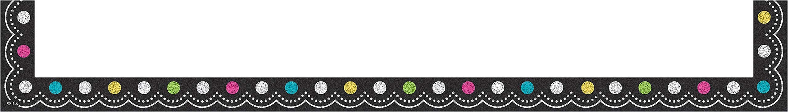 Teacher Created Resources Chalkboard Bright's Magnetic Pockets, Large